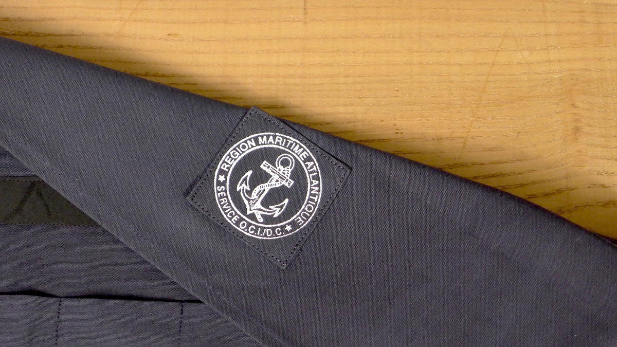 Grahame Fowler Dark Navy Soft Canvas  Marine National Soft Watch Roll-4