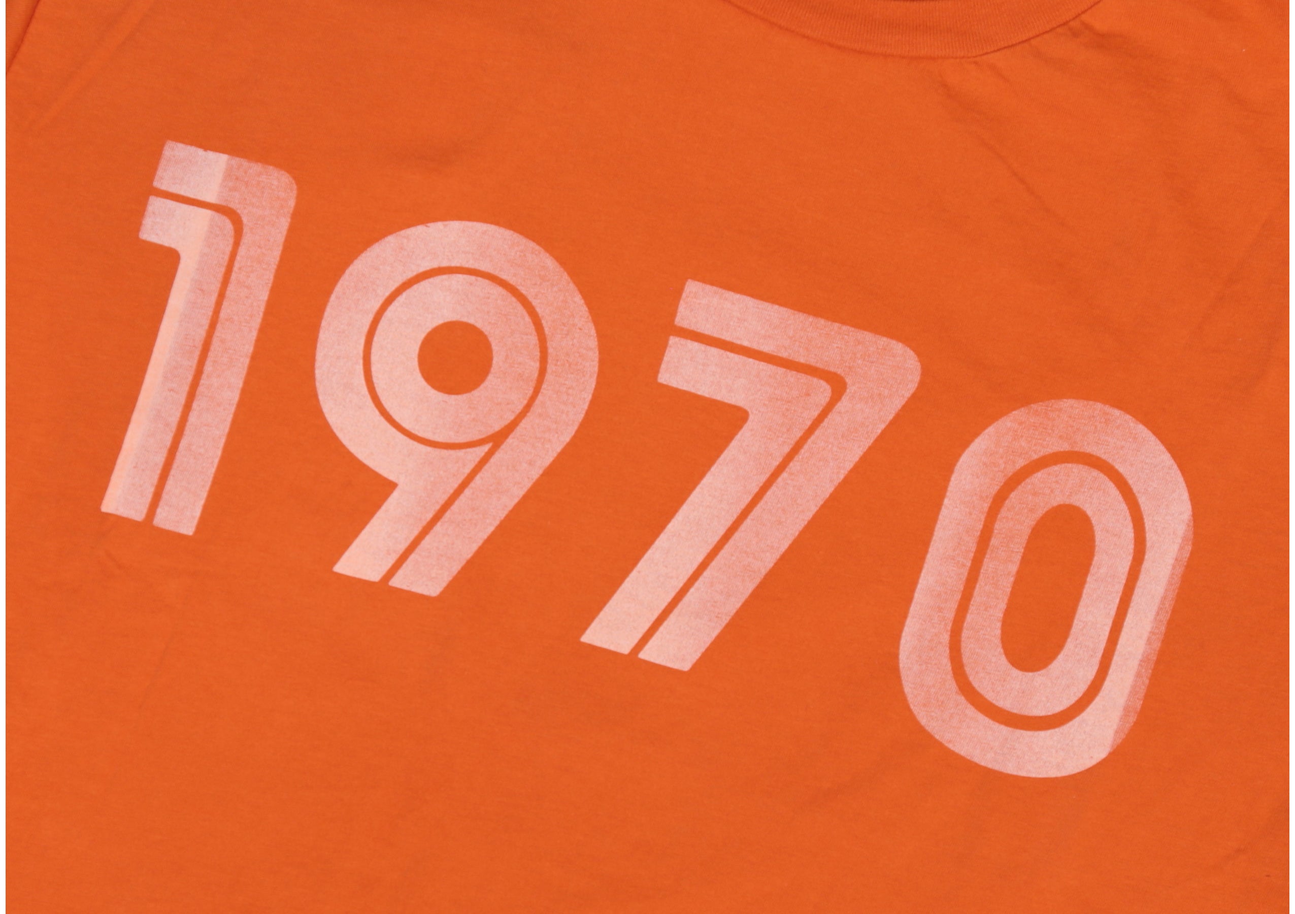 "1970" T-SHIRT ORANGE