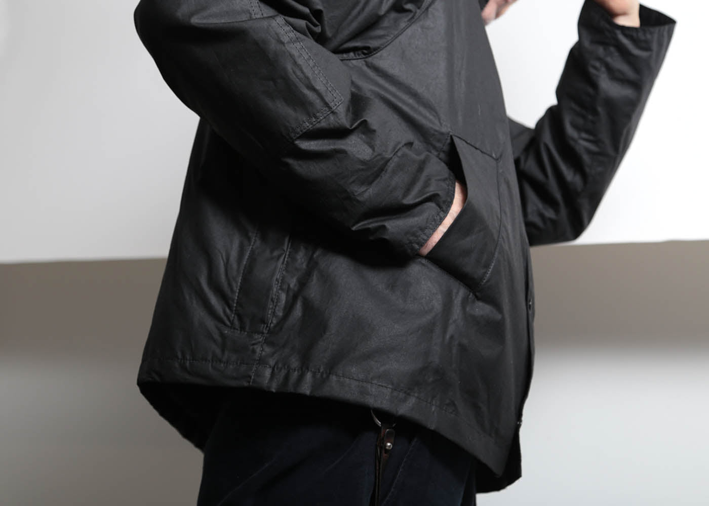 BARBOUR ENGINEERED GARMENTS GRAHAM WAXED COTTON JACKET