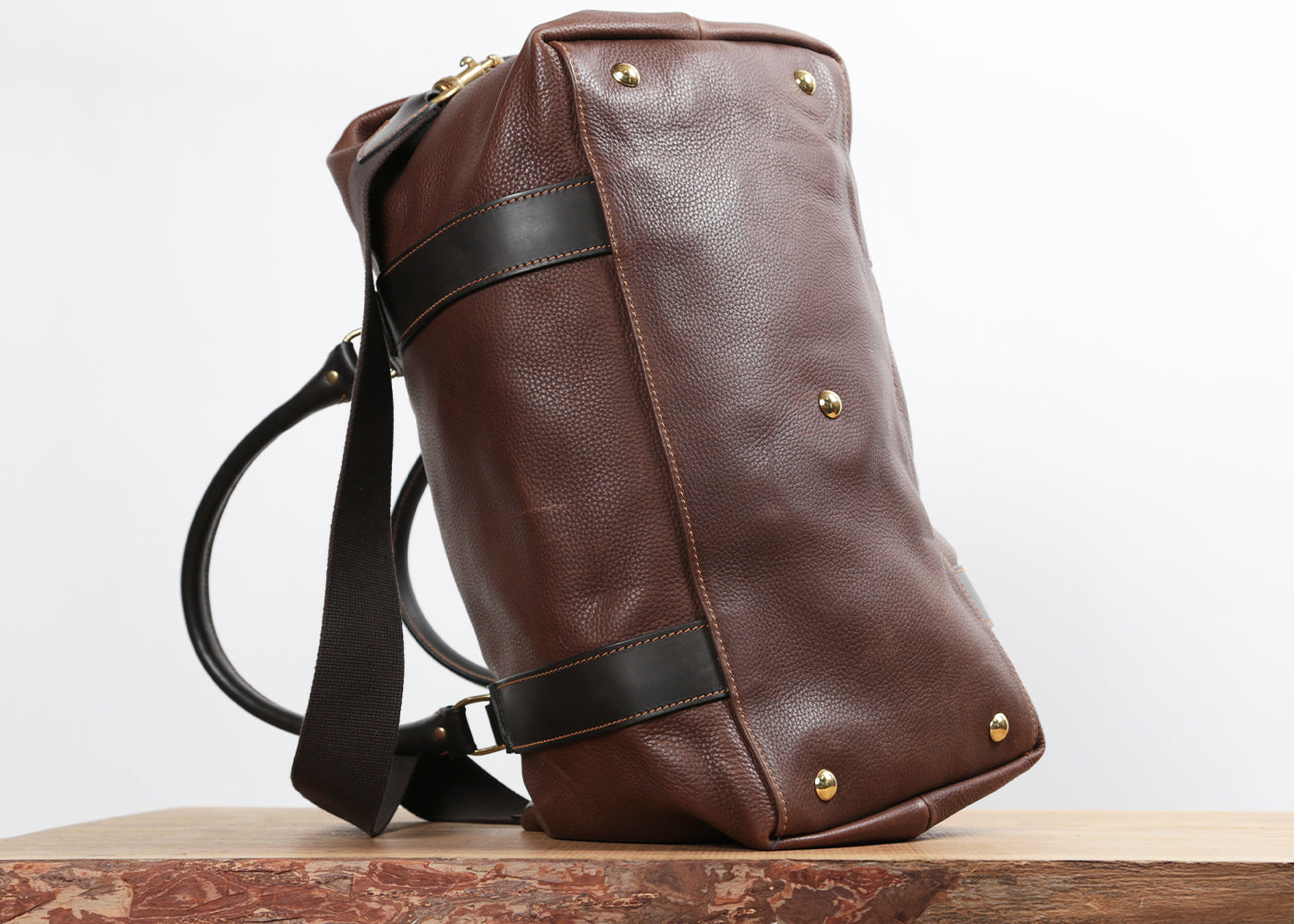 BRADY LEATHER CAPTAIN'S HOLDALL