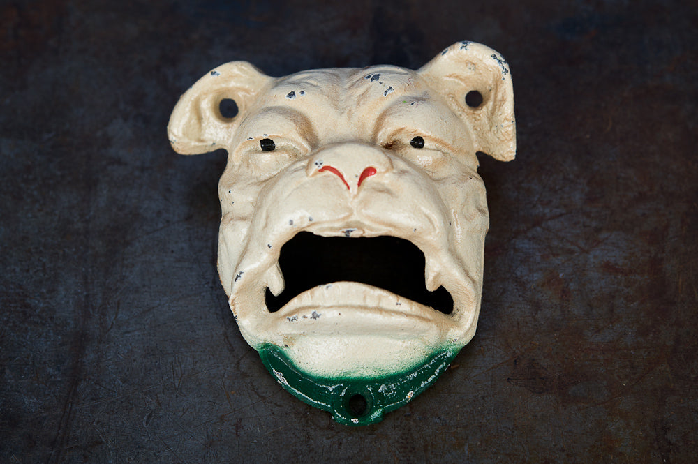 Cast Iron Bulldog Terrier Bottle Opener