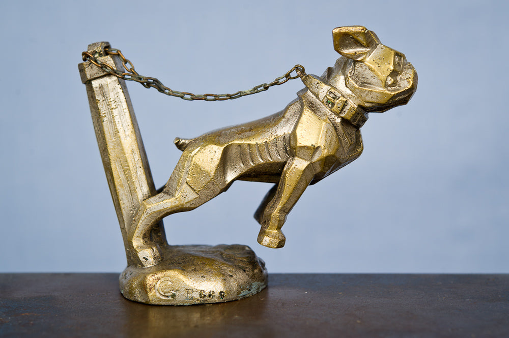 Cubist Bulldog Circa 1930's