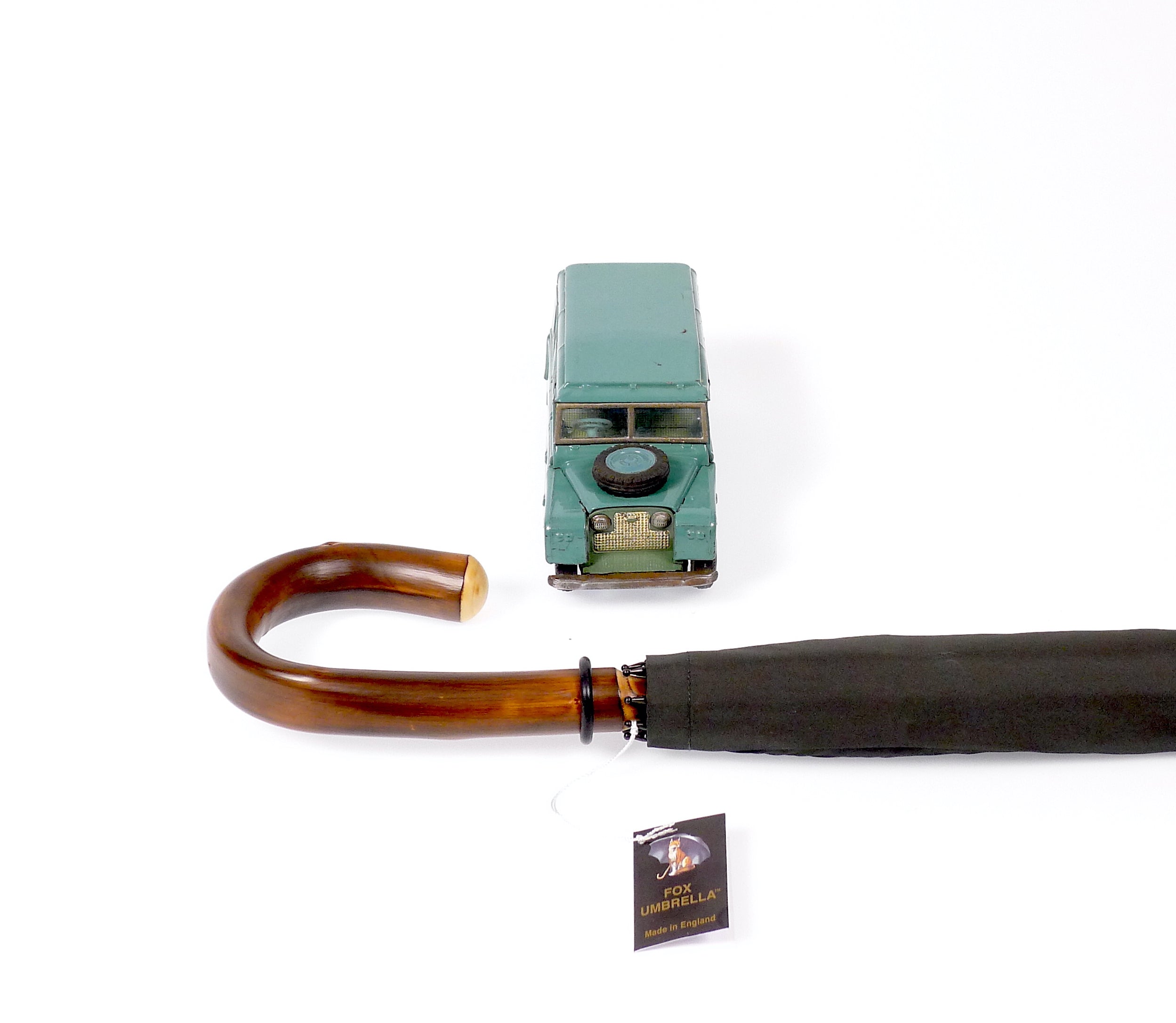Fox's RS3 Polished Chesnut Solid Green Umbrella