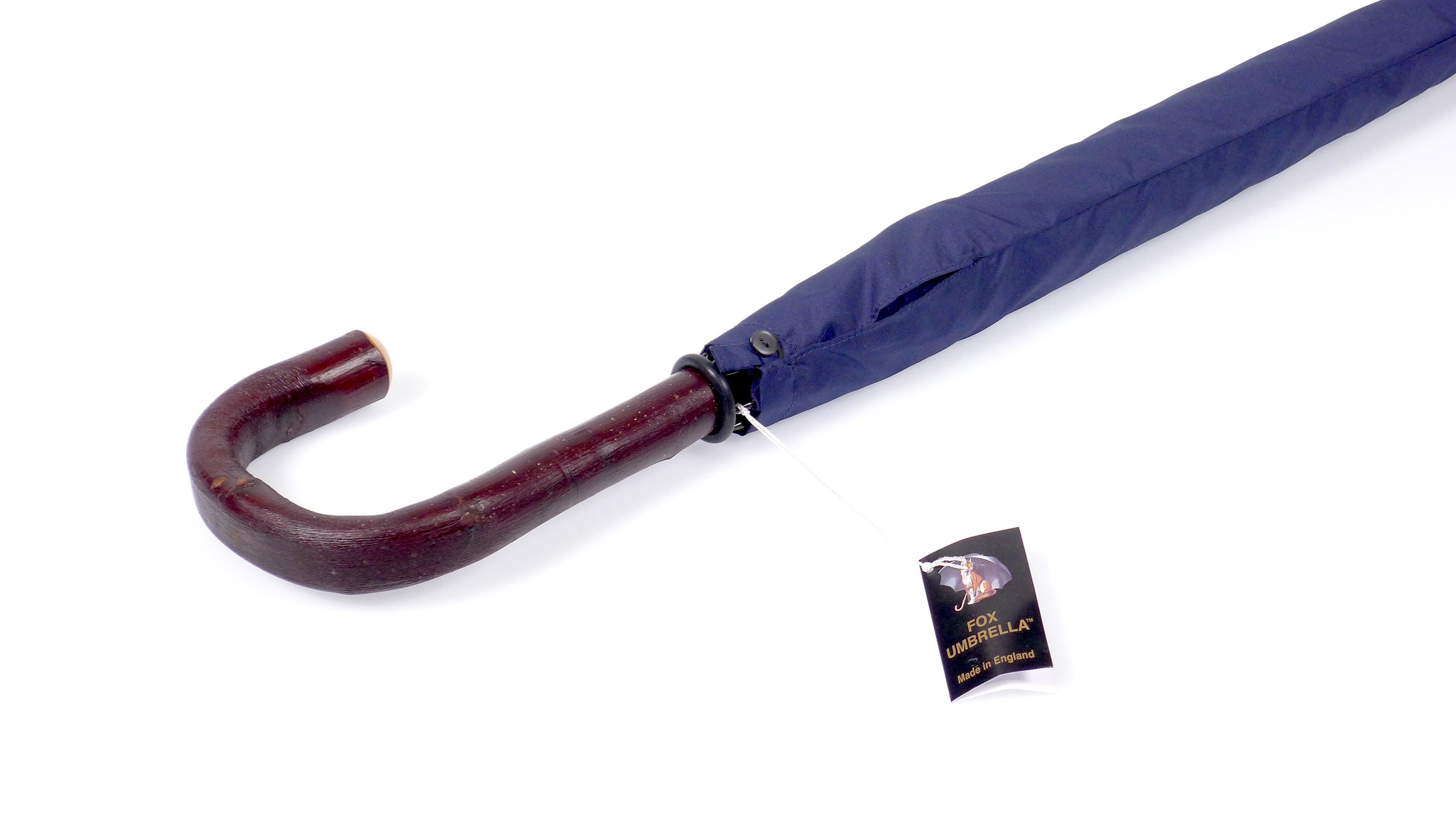 FOX'S LIGHT HANDLED NAVY UMBRELLA