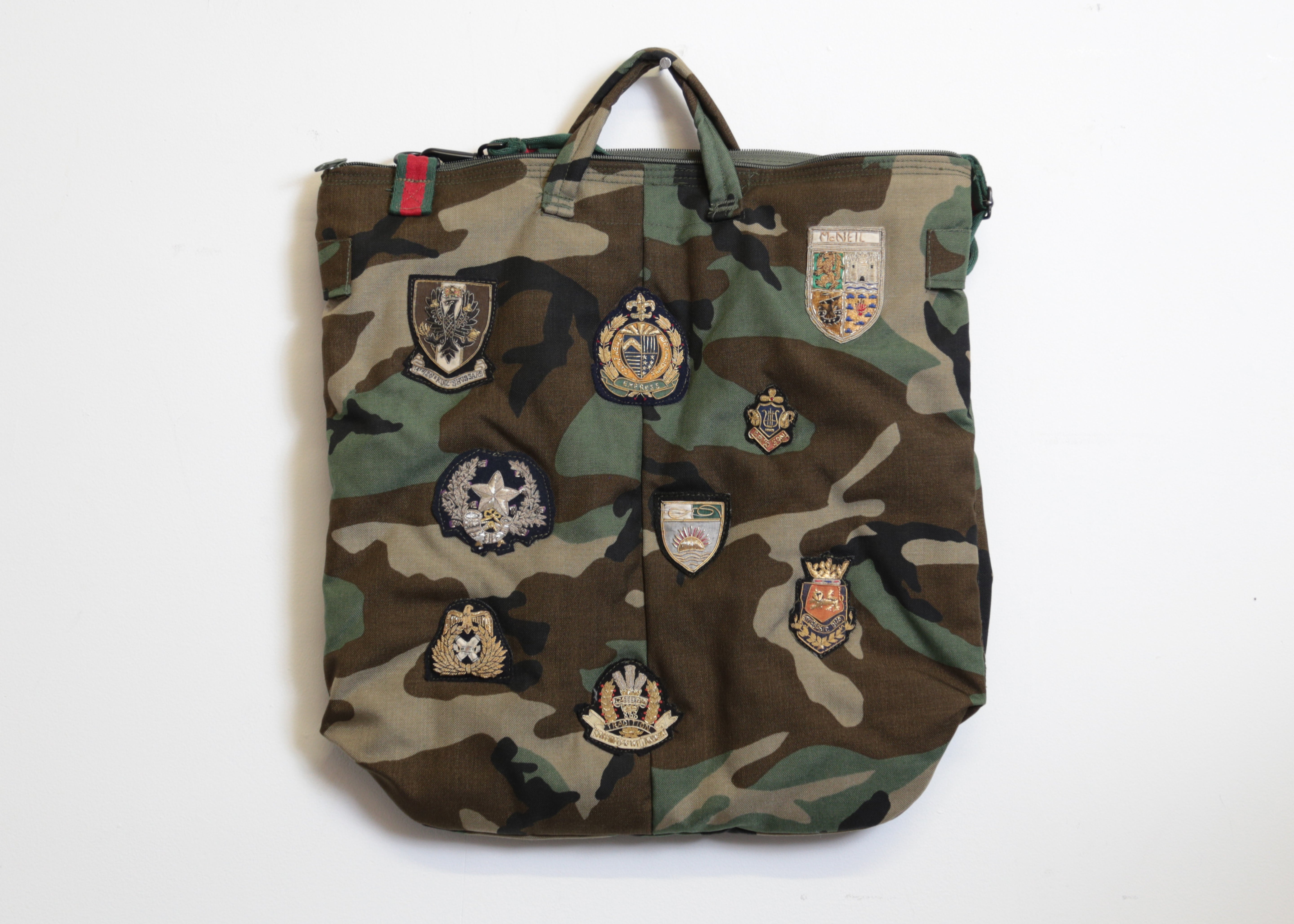 GRAHAME FOWLER CAMO HELMET BAG