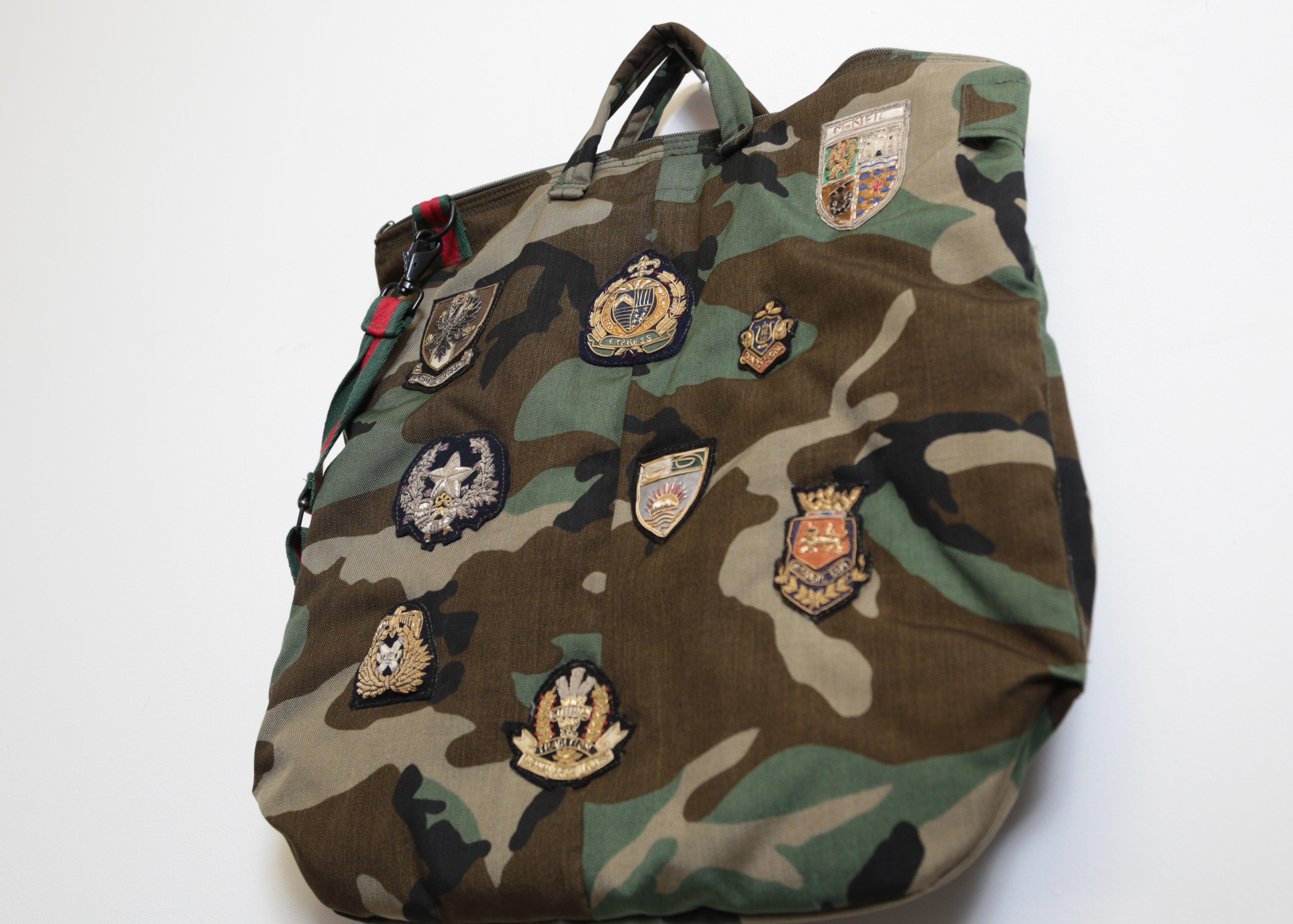 GRAHAME FOWLER CAMO HELMET BAG