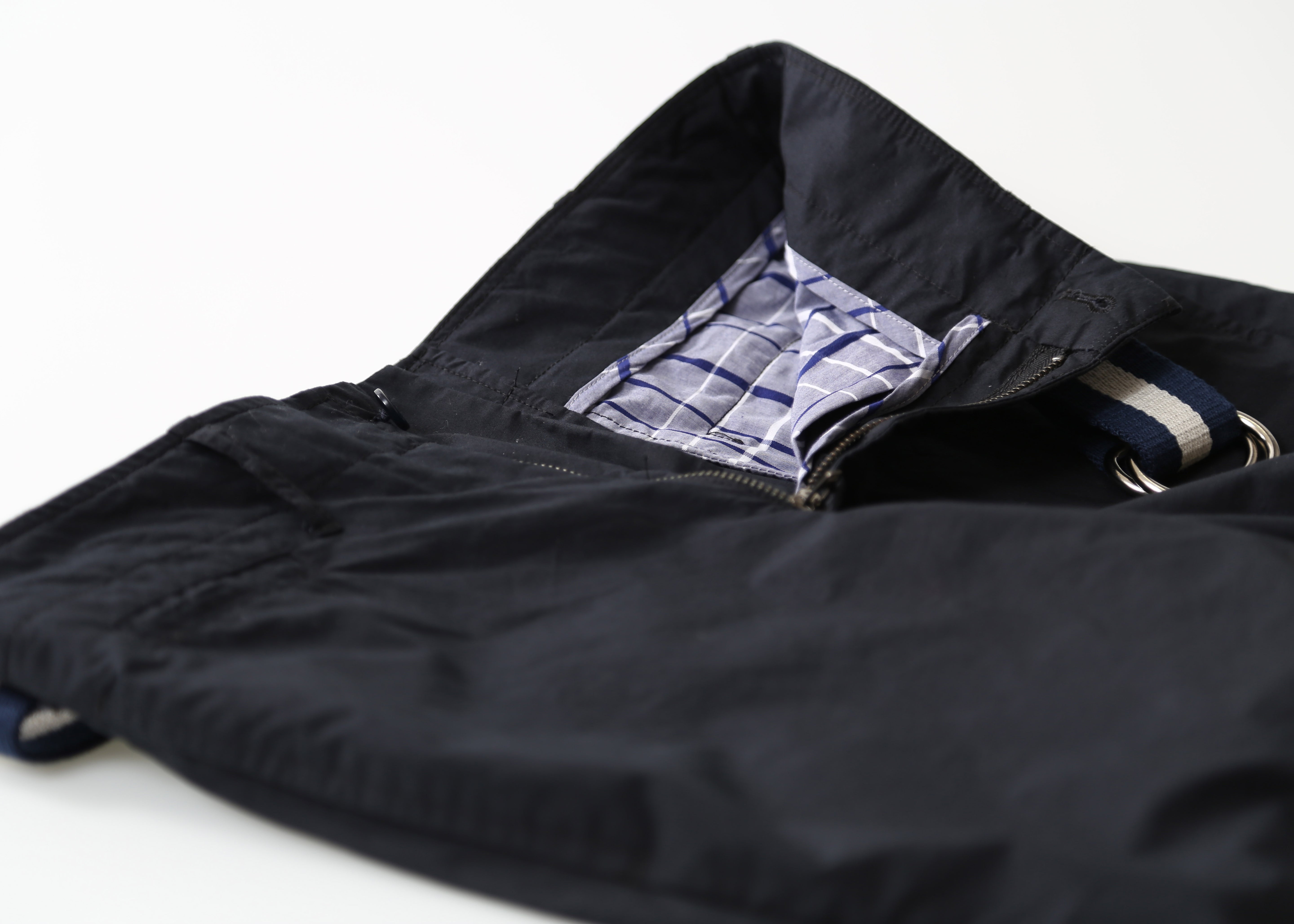 Grahame Fowler Deep Blue Slim Fit Poplin Pant