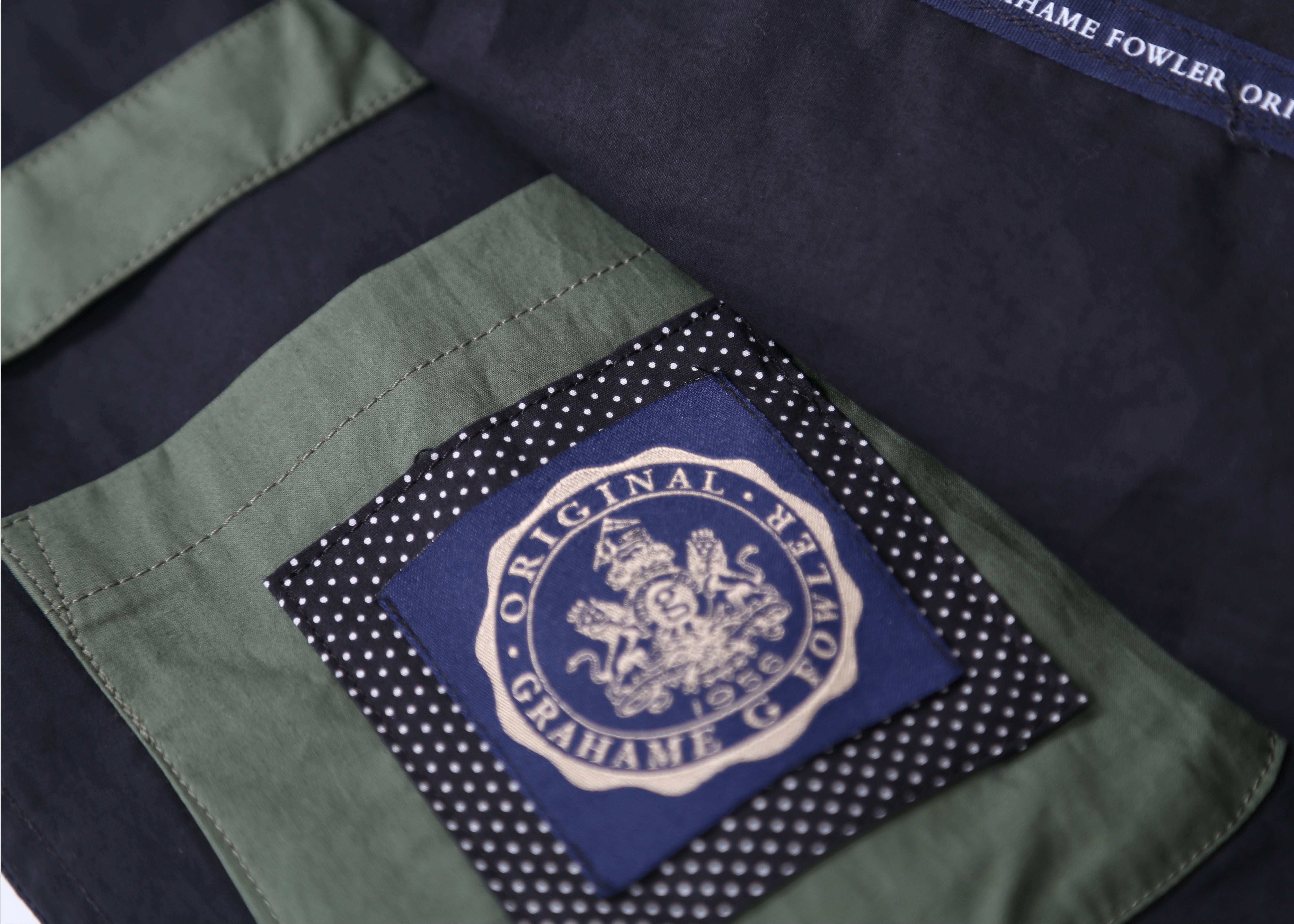 Grahame Fowler Deep Blue Weekend Travel Suit Jacket