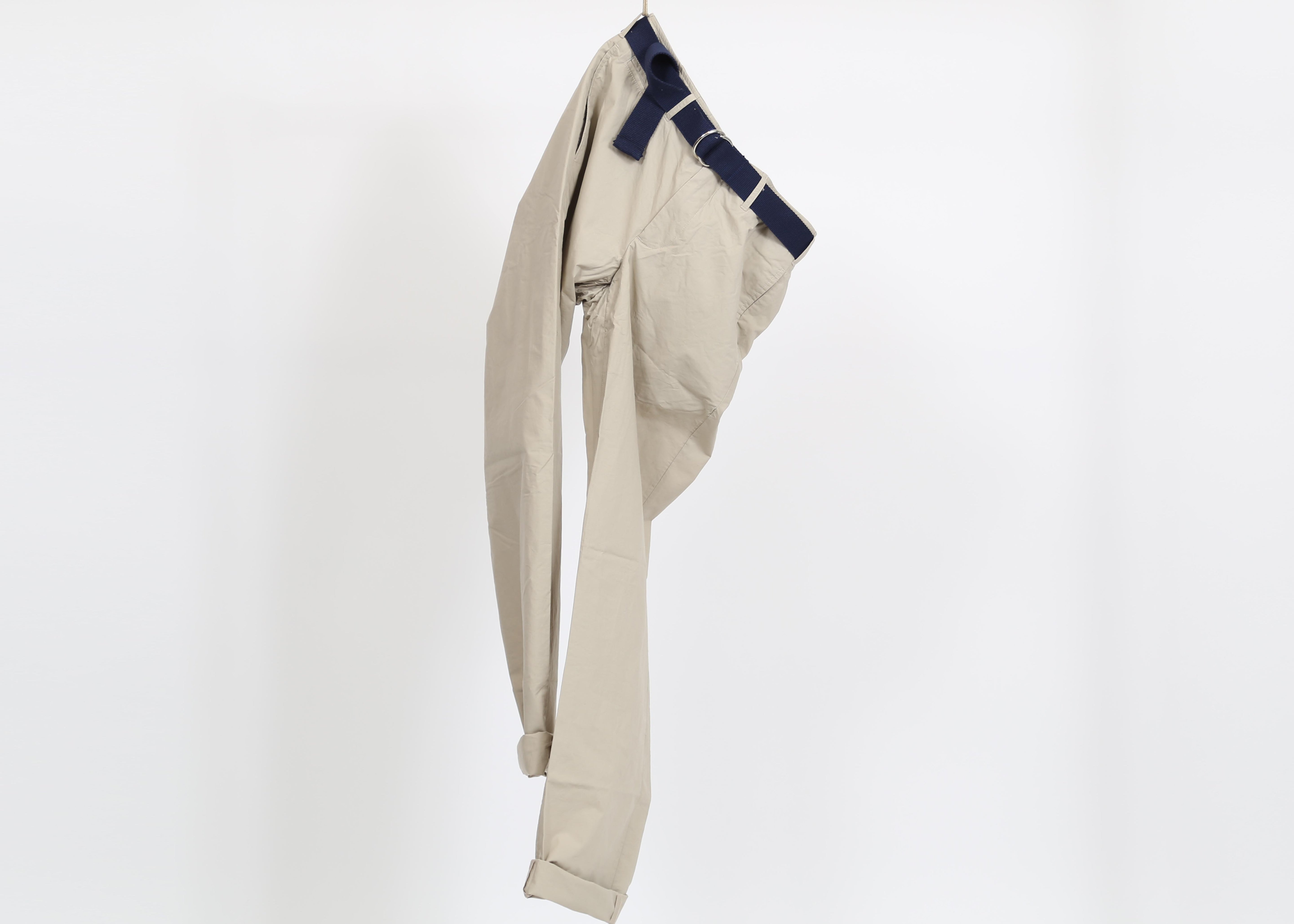 Grahame Fowler Khaki Slim Fit Poplin Pant
