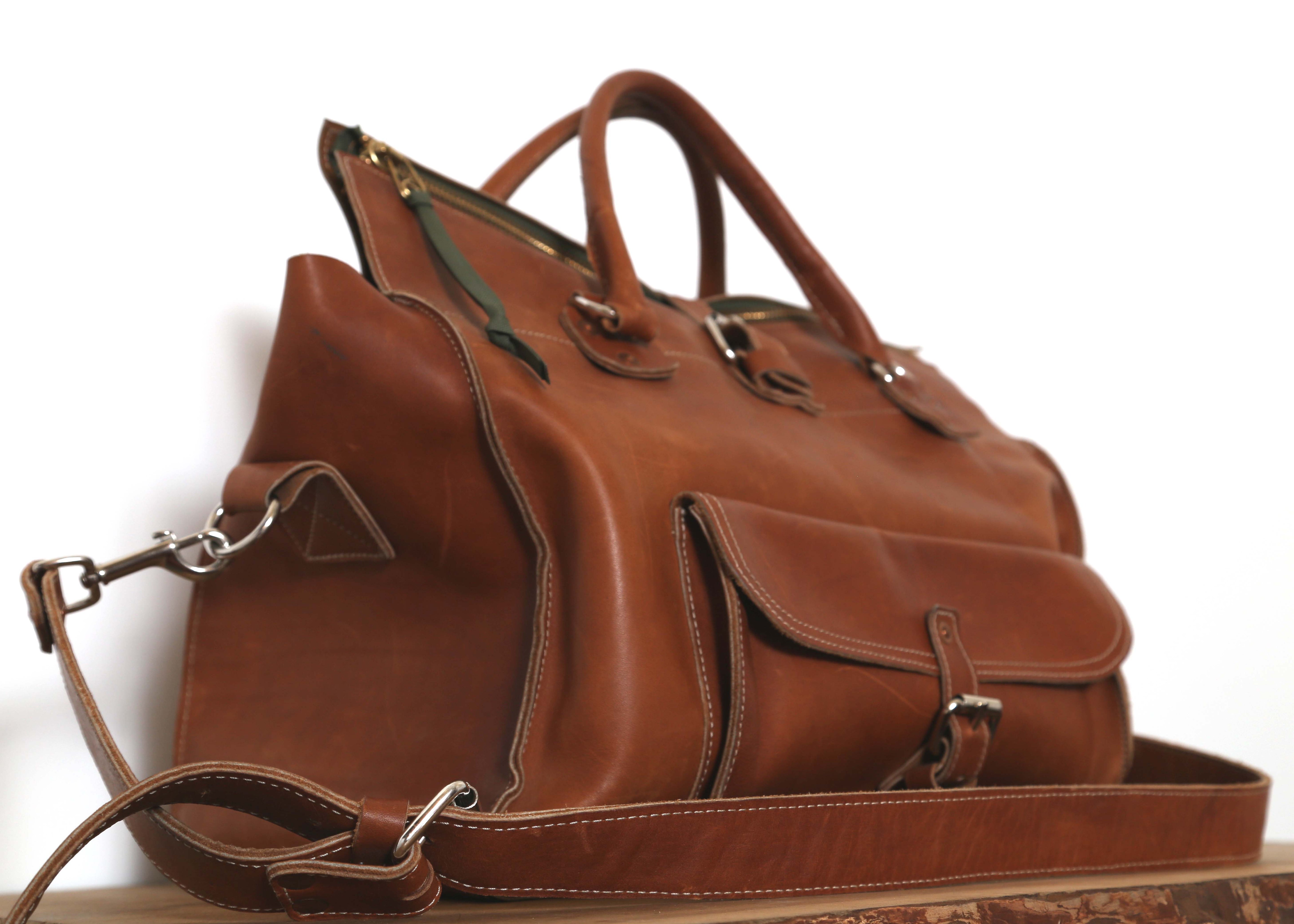 Leather Postal bag