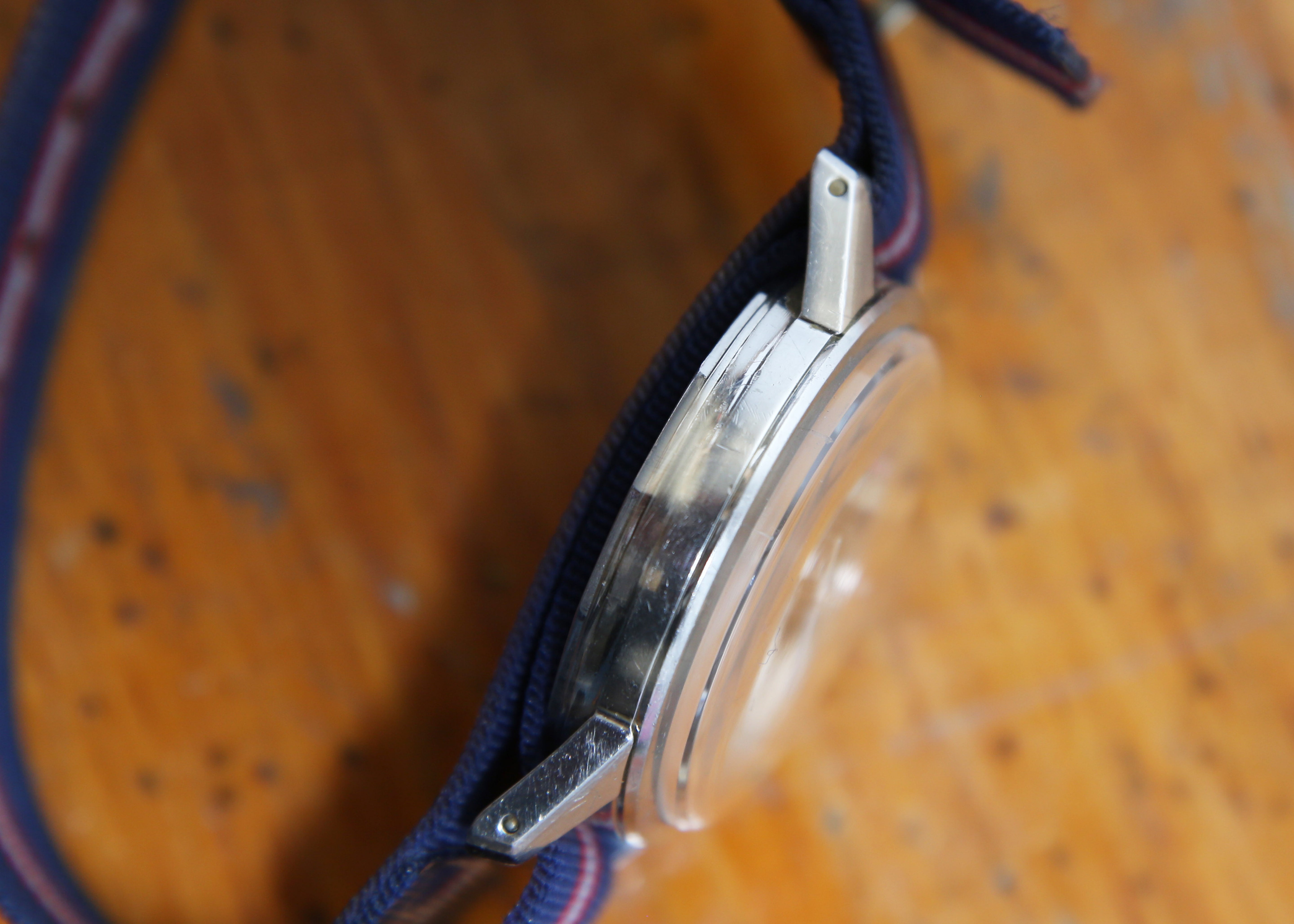 LEMANIA DIVE SUPERVISOR 1965 ORIGINAL CONDITION, 17 JEWEL MOVEMENT 'TOP SIDE WATCH"