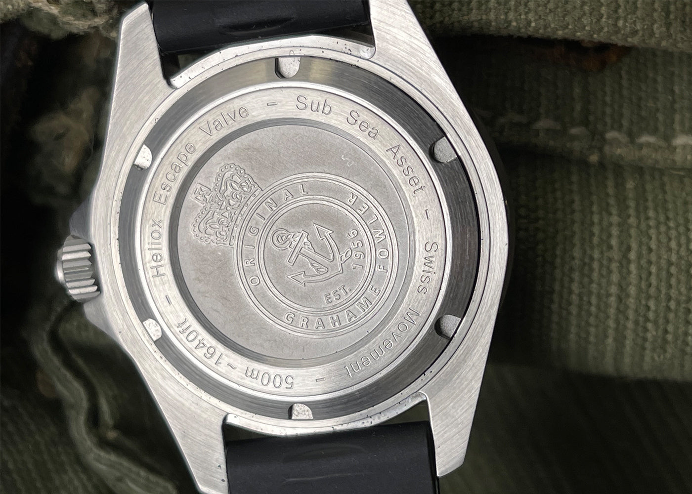 LTD ETD SCURFA FOR GRAHAME FOWLER DIVER ONE MS 20