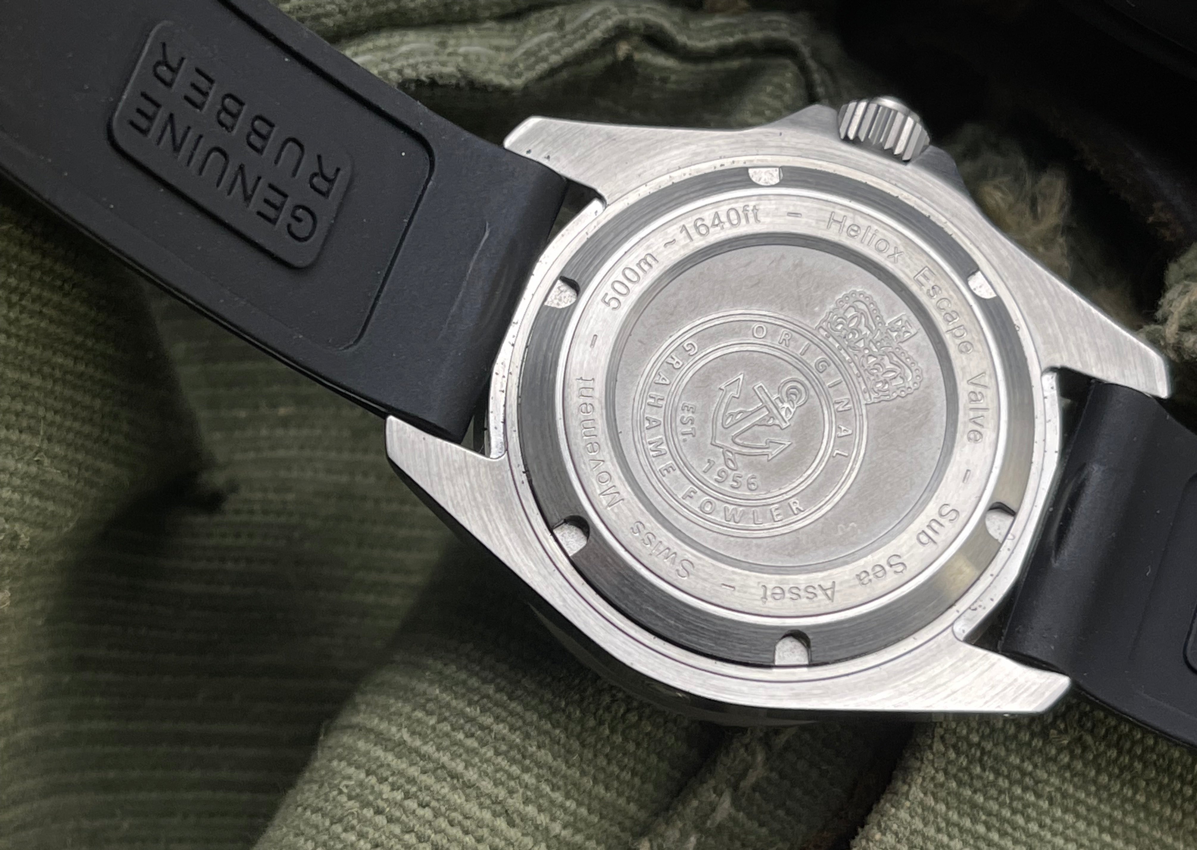 LTD ETD SCURFA FOR GRAHAME FOWLER DIVER ONE MS 20