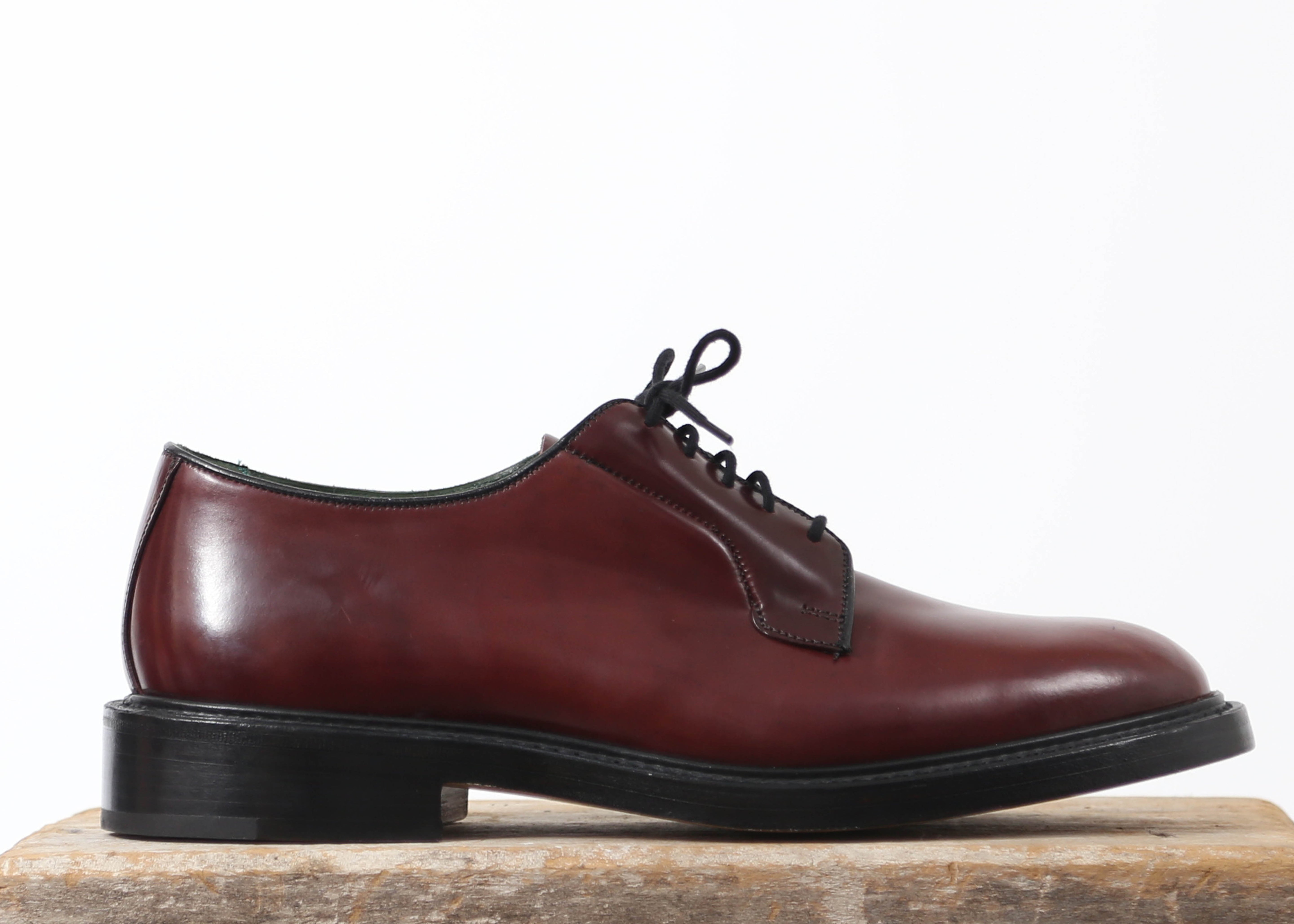 Men's Burgundy Cordovan Derby Shoe