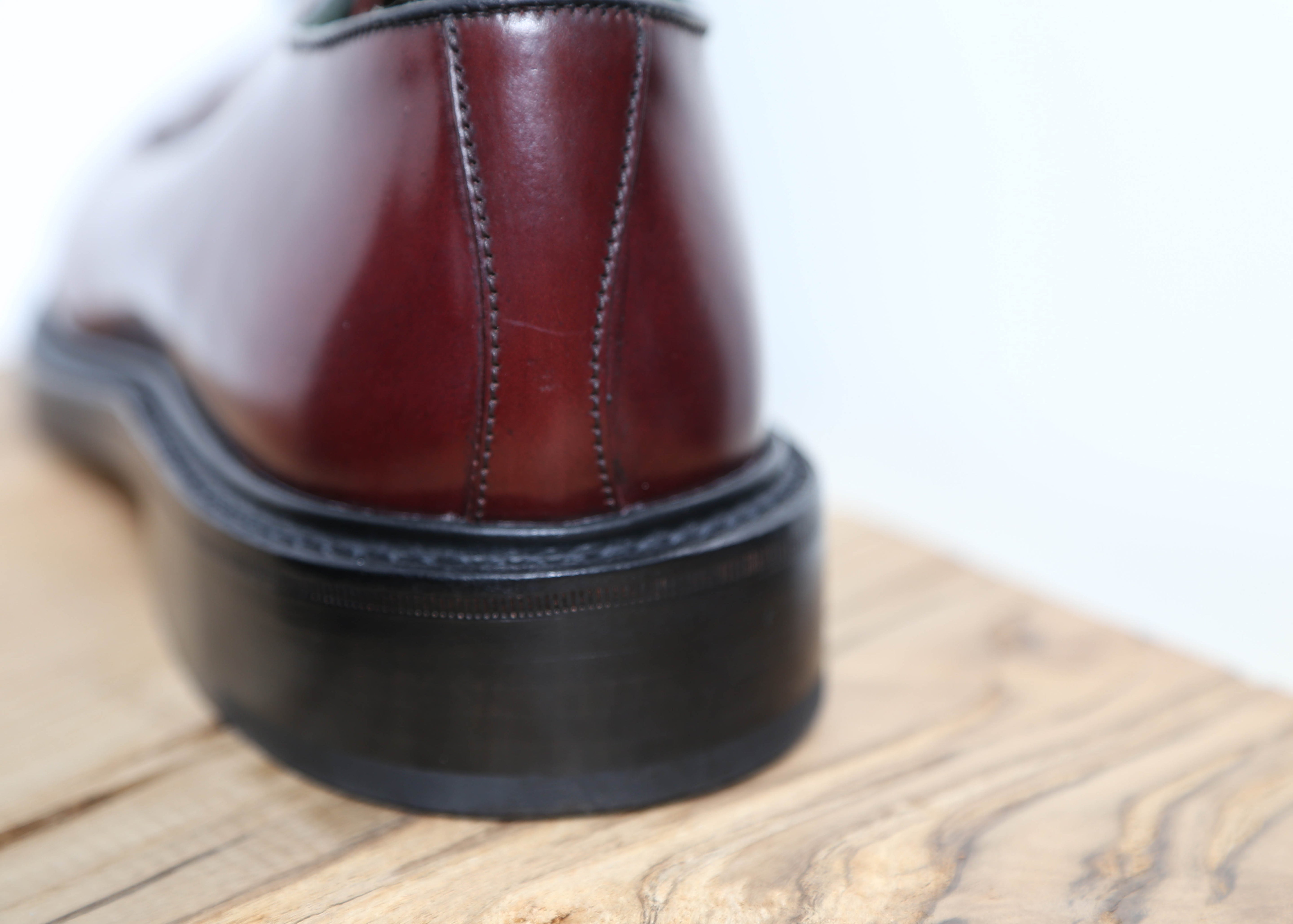Men's Burgundy Cordovan Derby Shoe