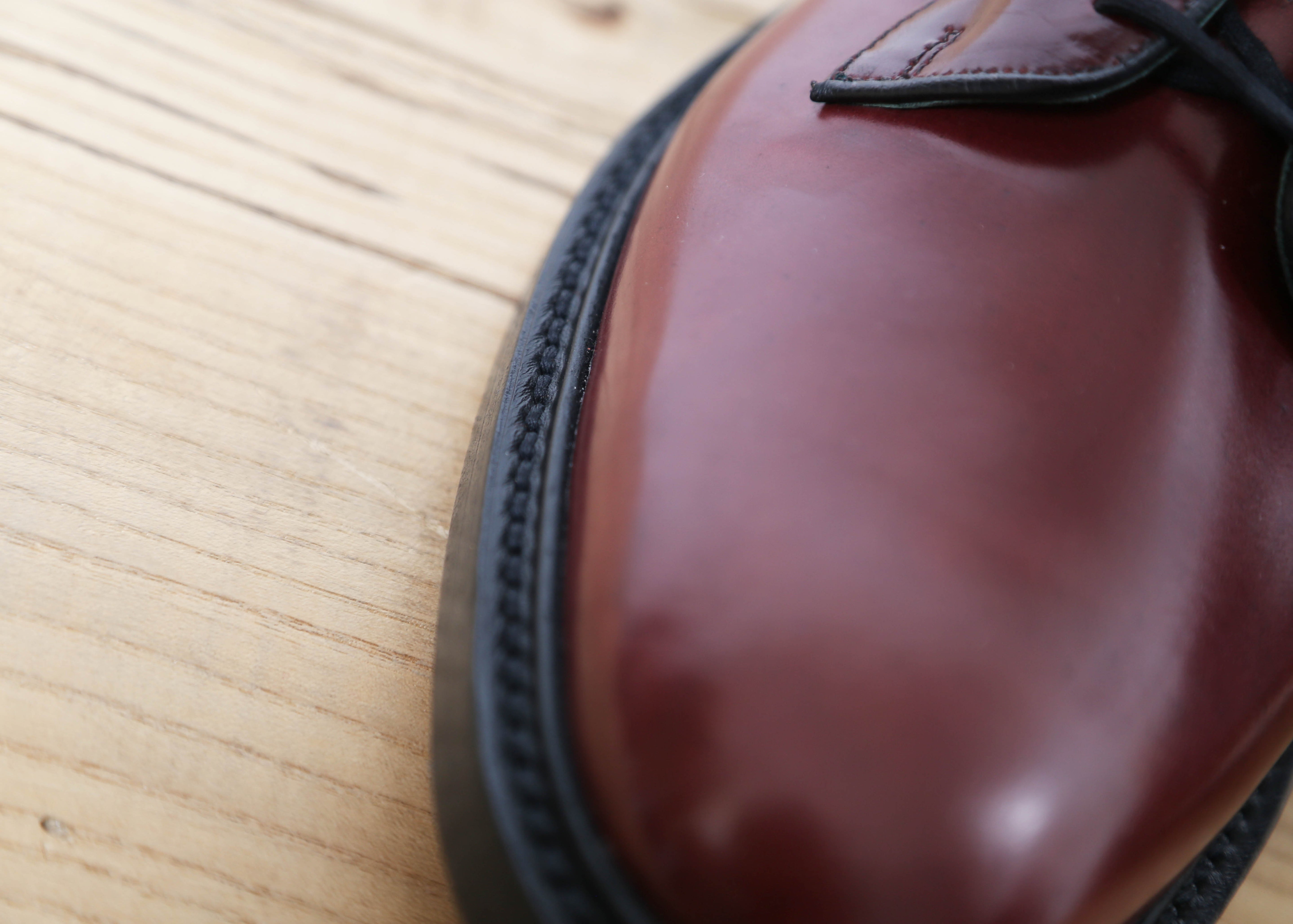 Men's Burgundy Cordovan Derby Shoe