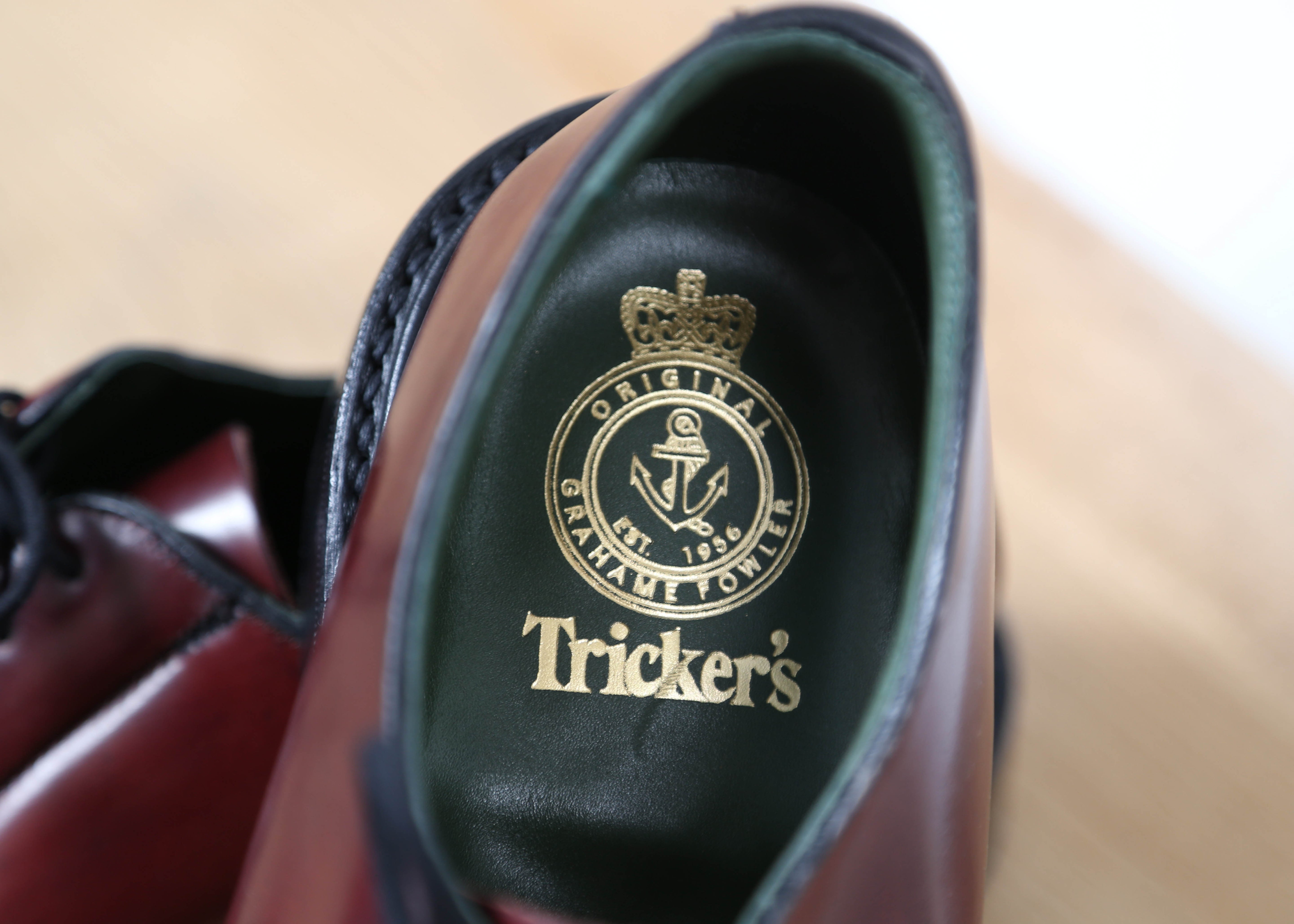 Men's Burgundy Cordovan Derby Shoe
