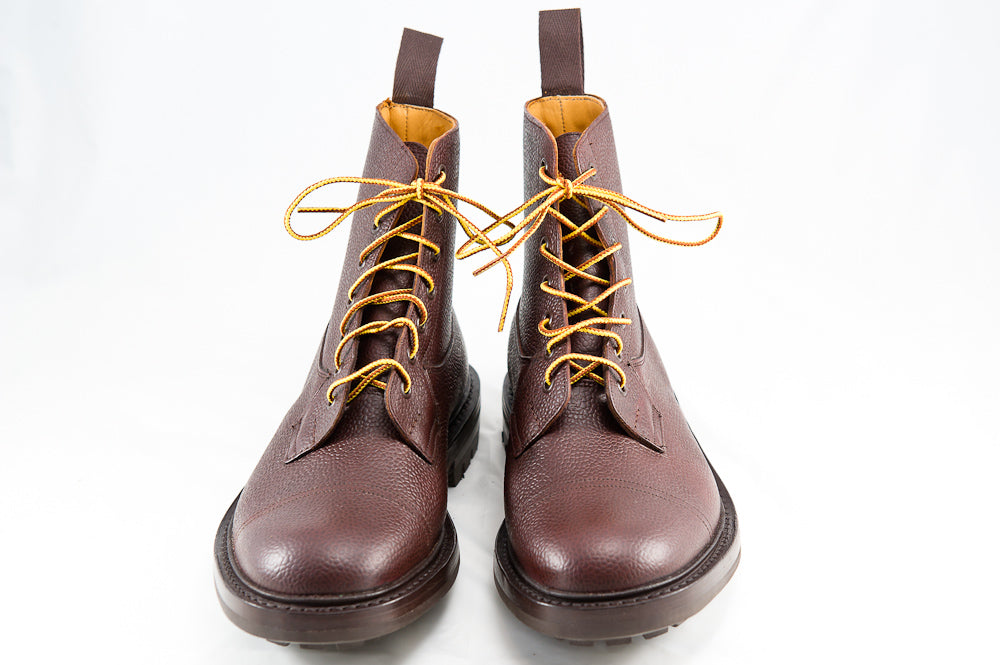 Men's Tricker's Brown Zug Grain Grassmere Boot With Commando Sole