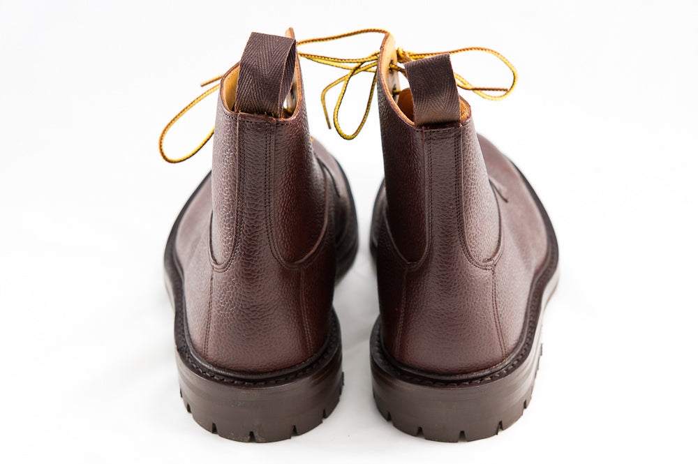 Men's Tricker's Brown Zug Grain Grassmere Boot With Commando Sole