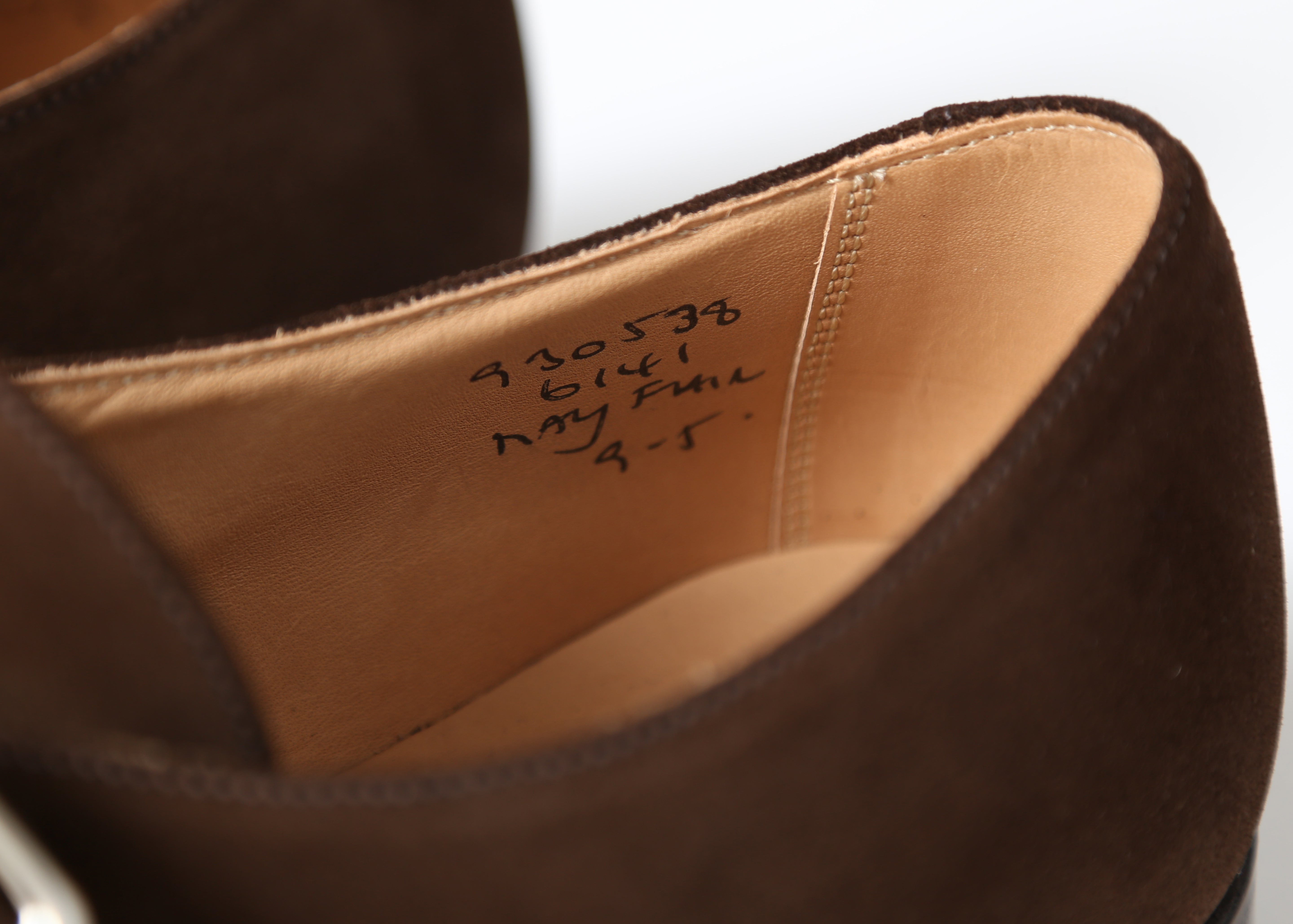 Men's Tricker's Chocolate Repello Mayfair Monk Buckle Shoe