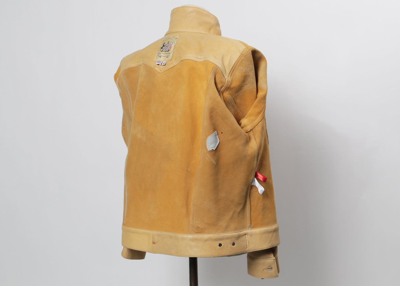 MONITALY PALOMINO ASSORTED DEER LEATHER JACKET M20018