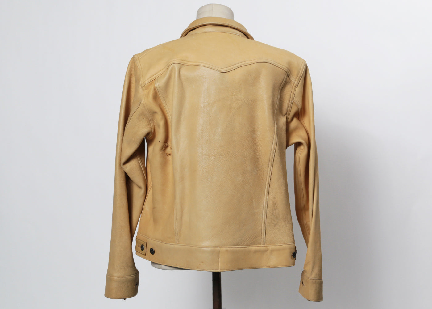 MONITALY PALOMINO ASSORTED DEER LEATHER JACKET M20018