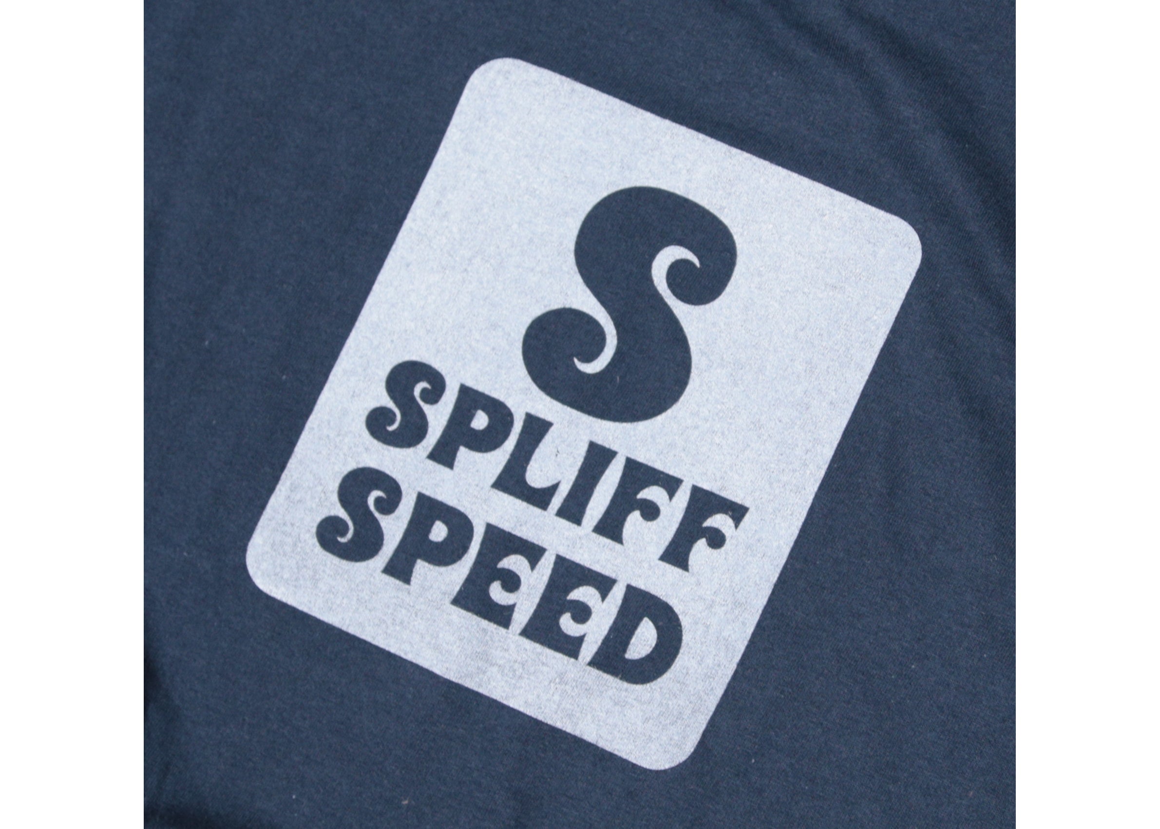 "S SPLIFF SPEED" T-SHIRT NAVY