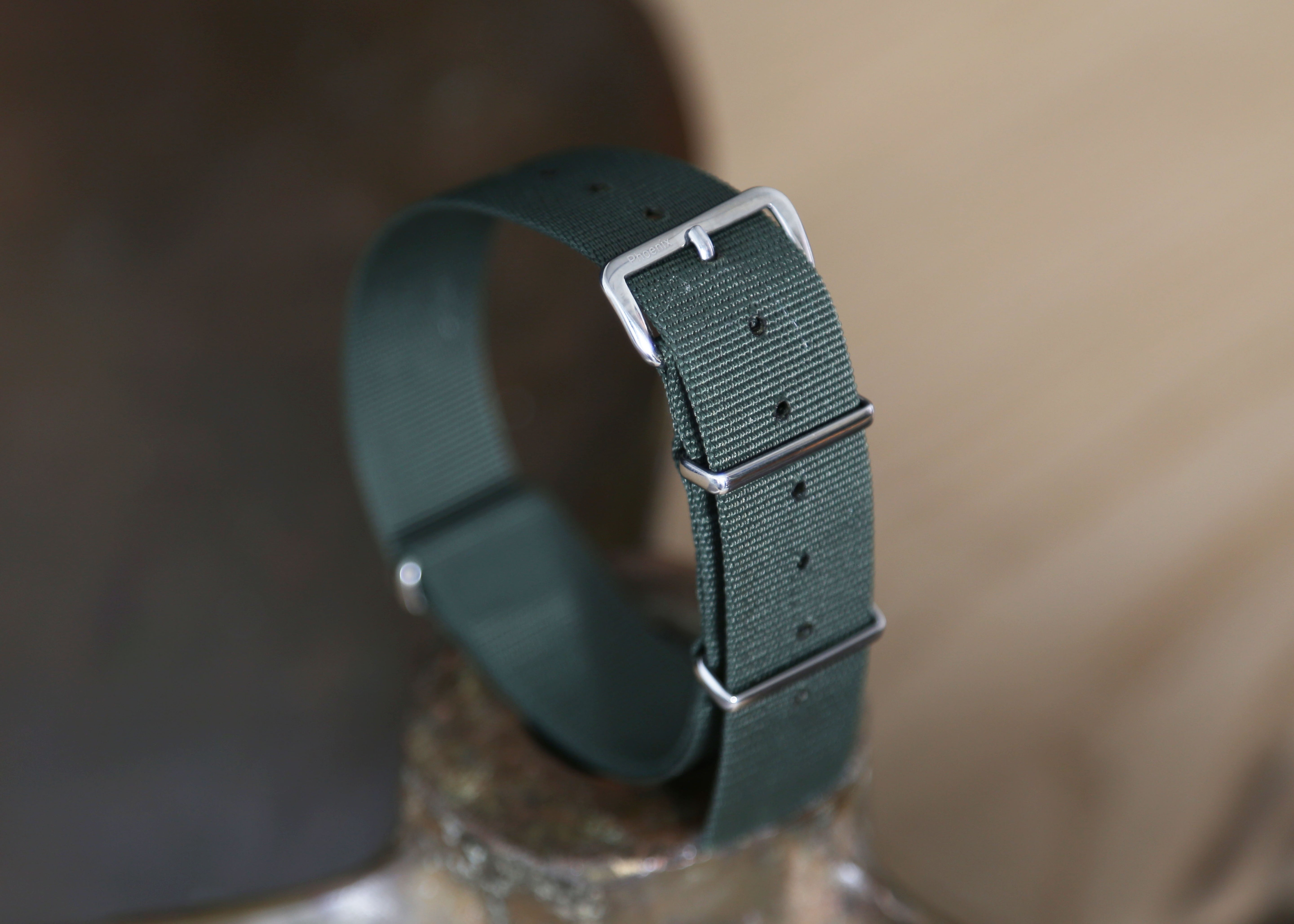 Olive Green British Military Watch Strap