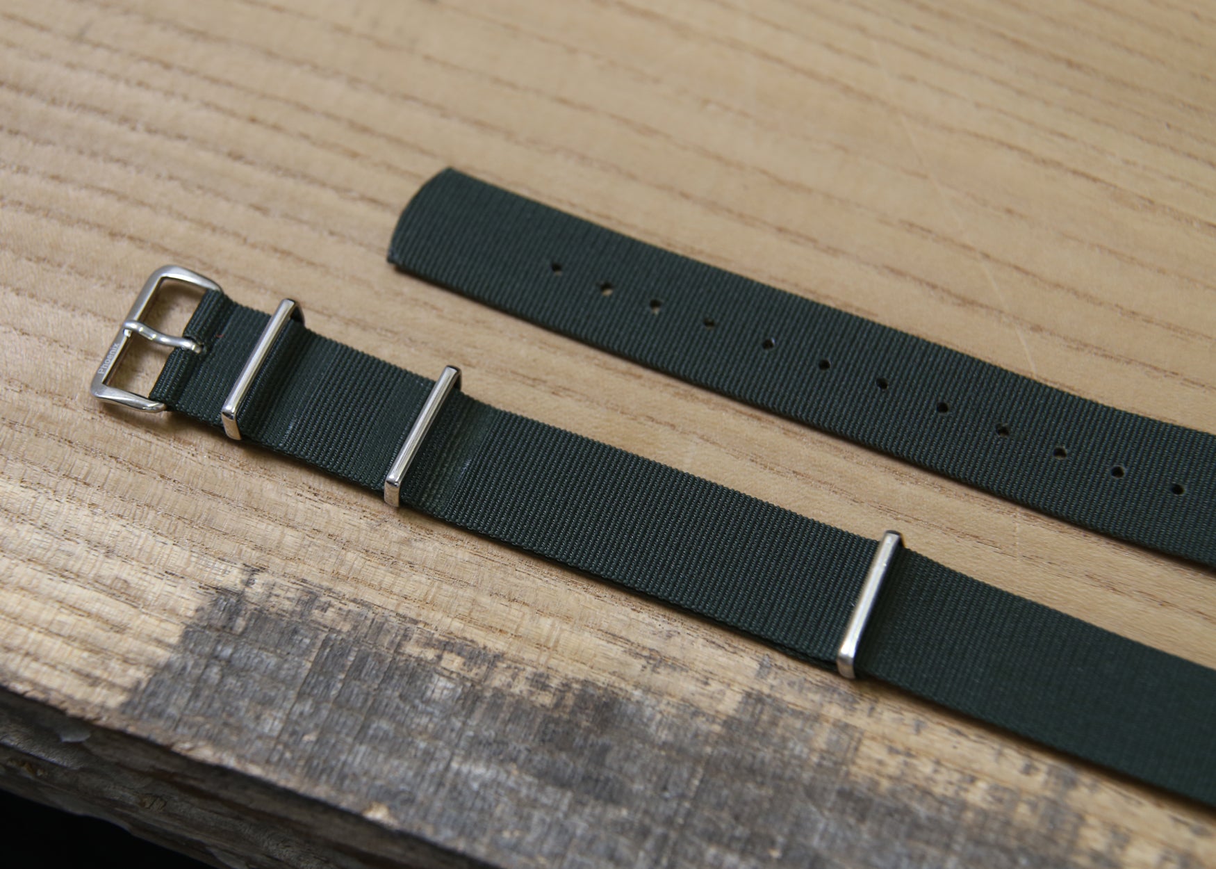 Olive Green British Military Watch Strap