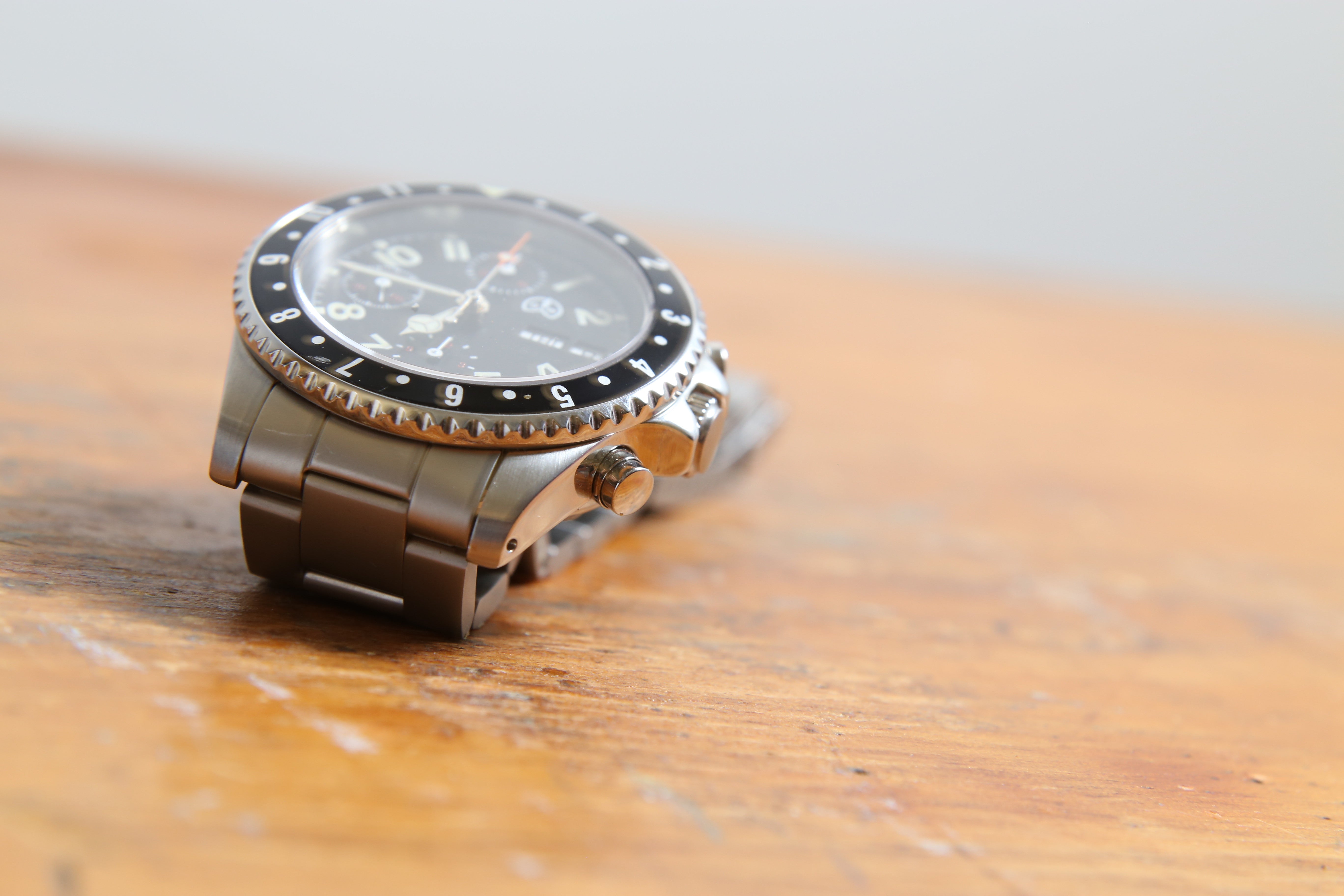 OLLECH & WAJIS LTD EDITION CHRONO VALJOUX 7750 MOVEMENT, NEW, #01