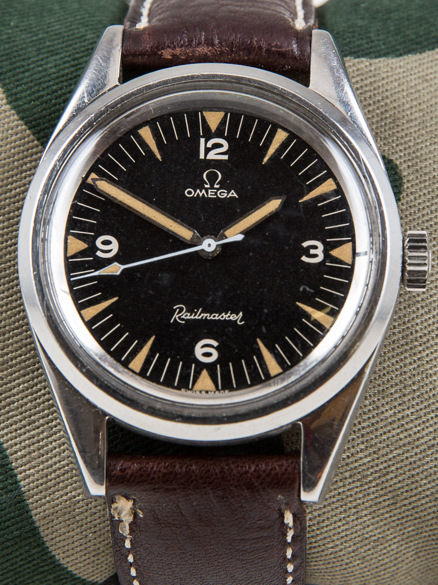 Omega 38mm Railmaster Late 1950's