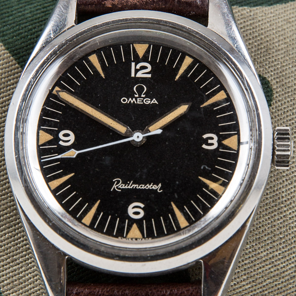 Omega 38mm Railmaster Late 1950's