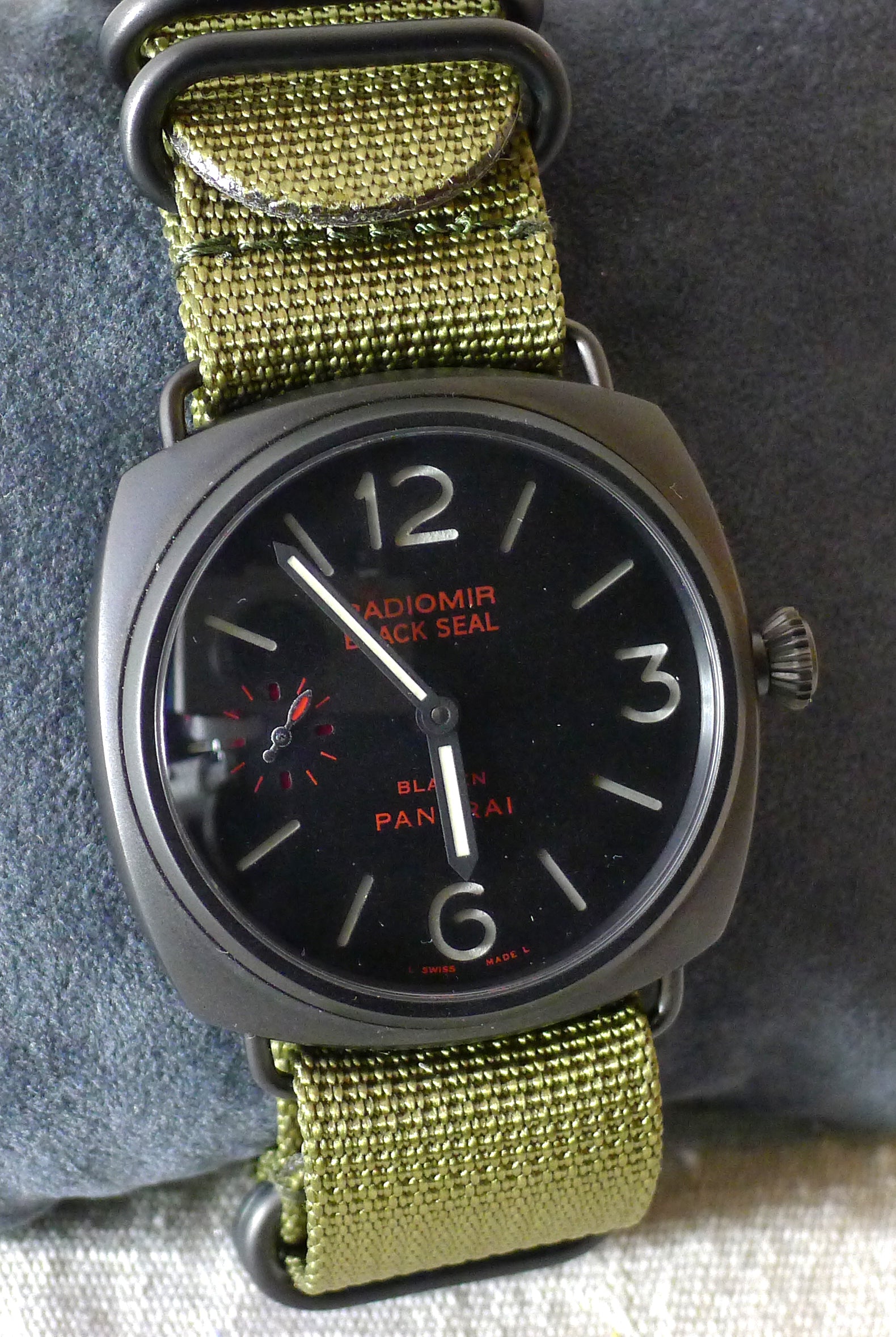 Panerai Radiomir Black Seal Wrist Watch