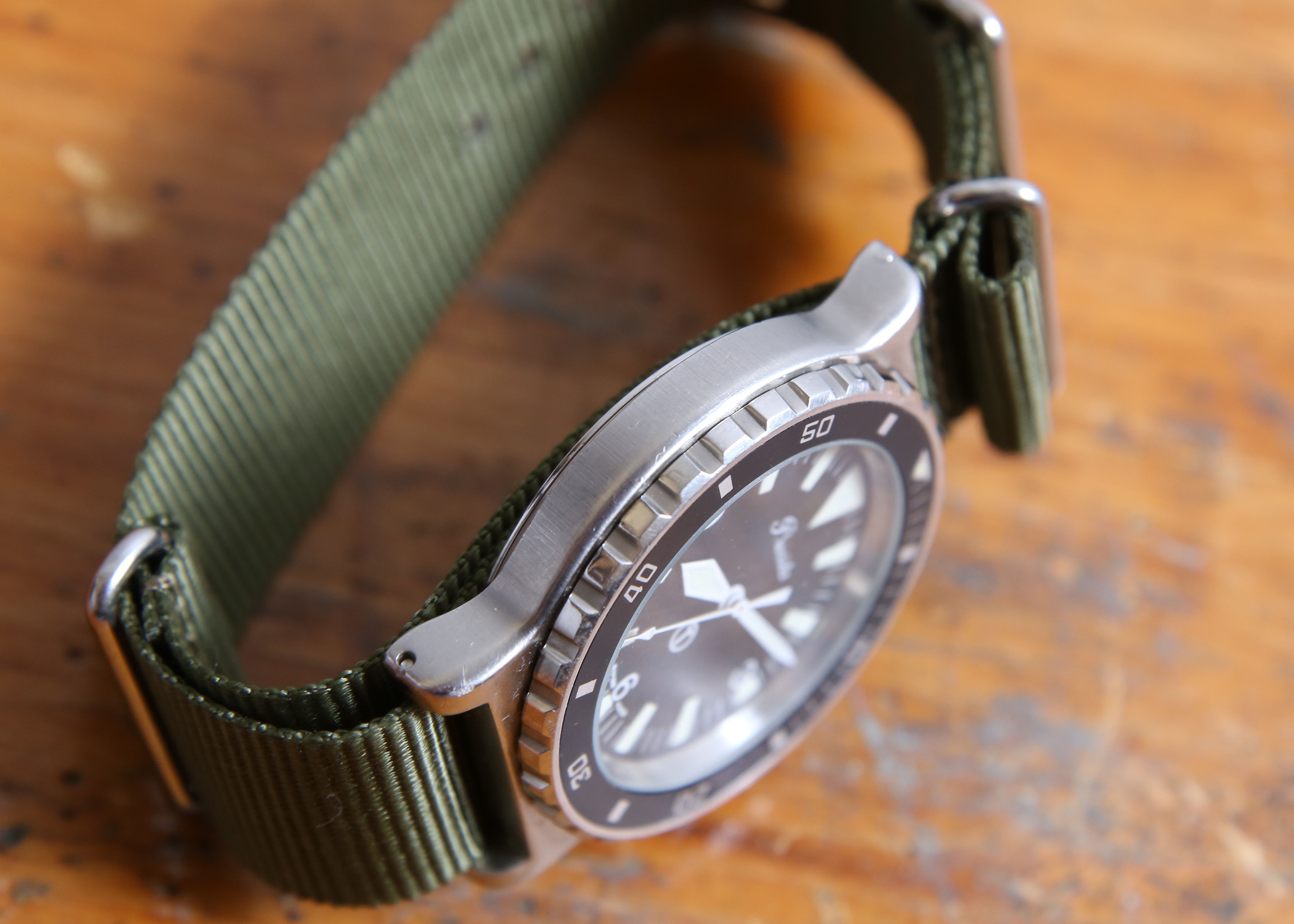 PRECISTA 1988 QUARTZ MILITARY ISSUED #1065