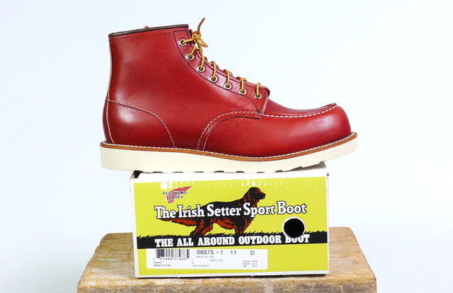 RED WING IRISH SETTER 8875 ORO RUSSET 6" MOC TOE BOOT