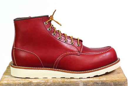 RED WING IRISH SETTER 8875 ORO RUSSET 6" MOC TOE BOOT