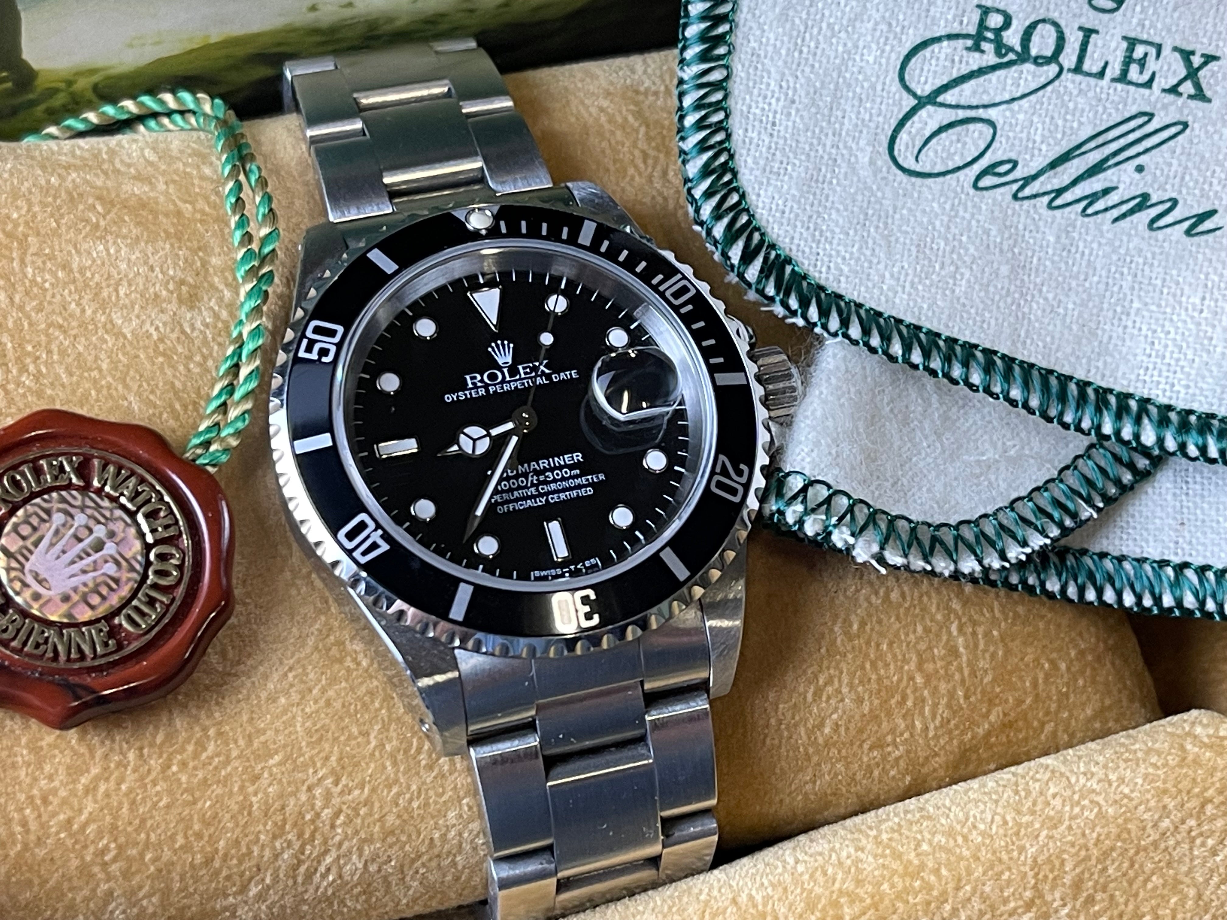 ROLEX SUBMARINER 16610 / 1996