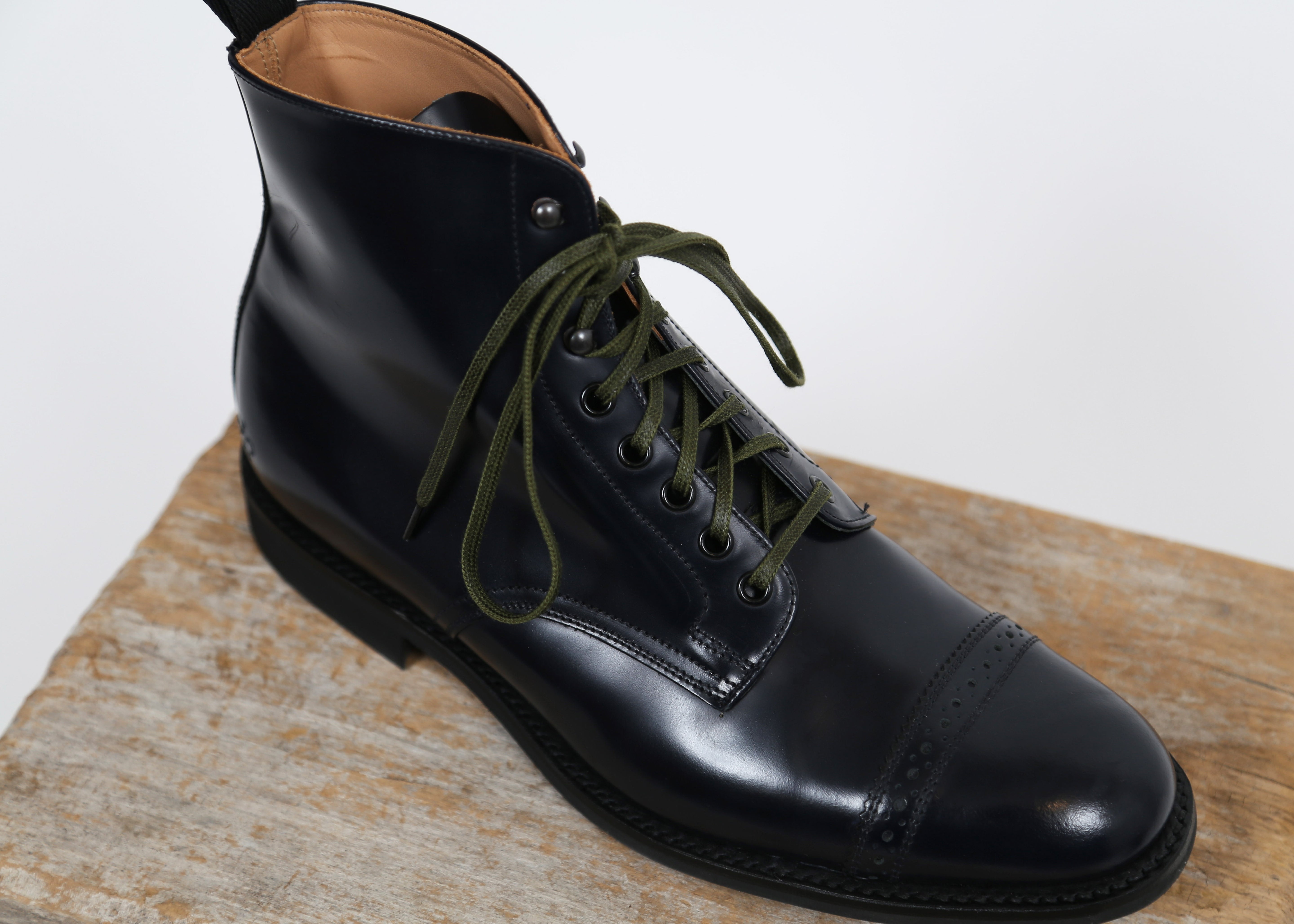 Sanders Military Punched Toe-cap Derby Boot's