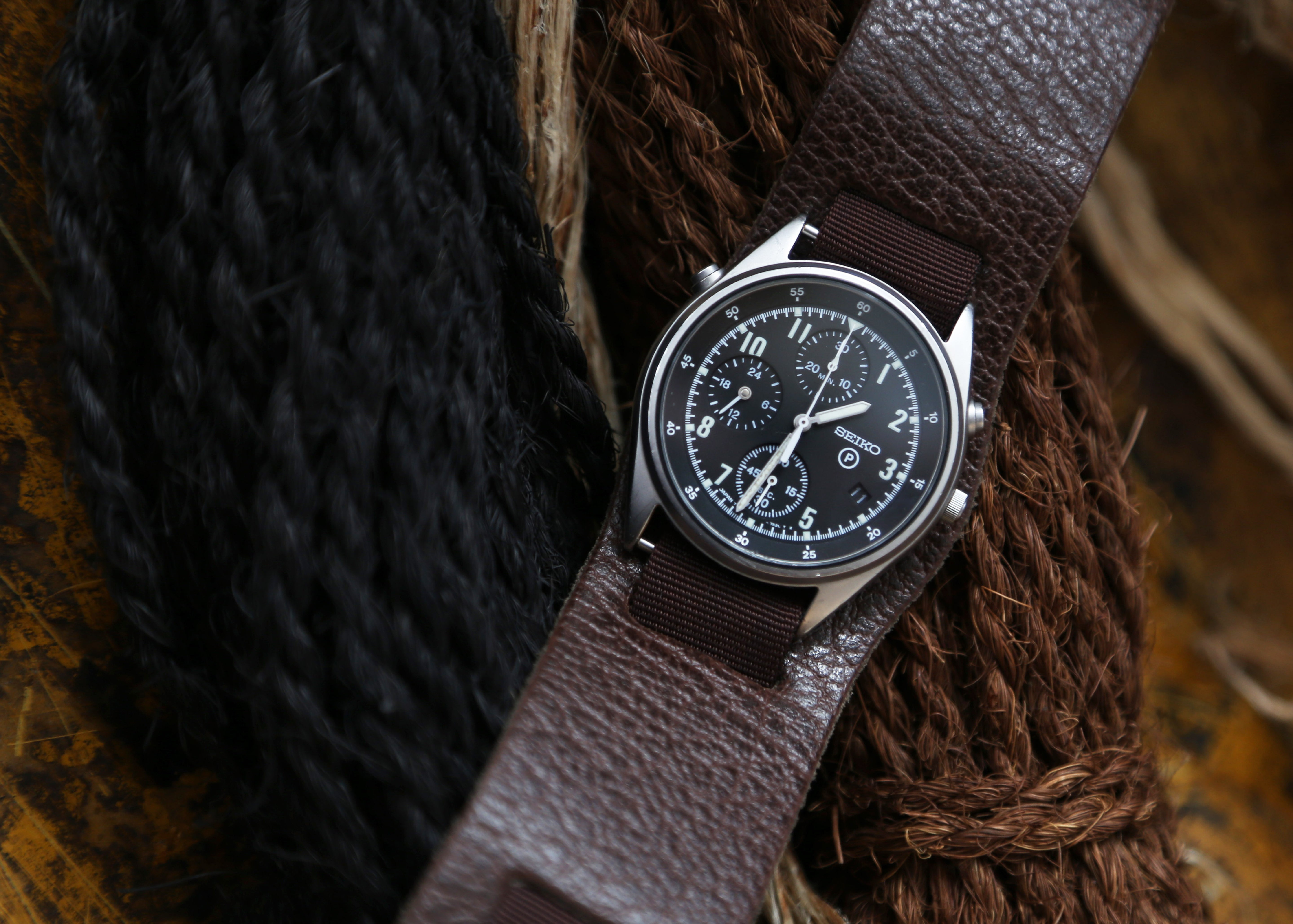 Seiko Gen 2 Pilots Chronograph Wristwatch #12
