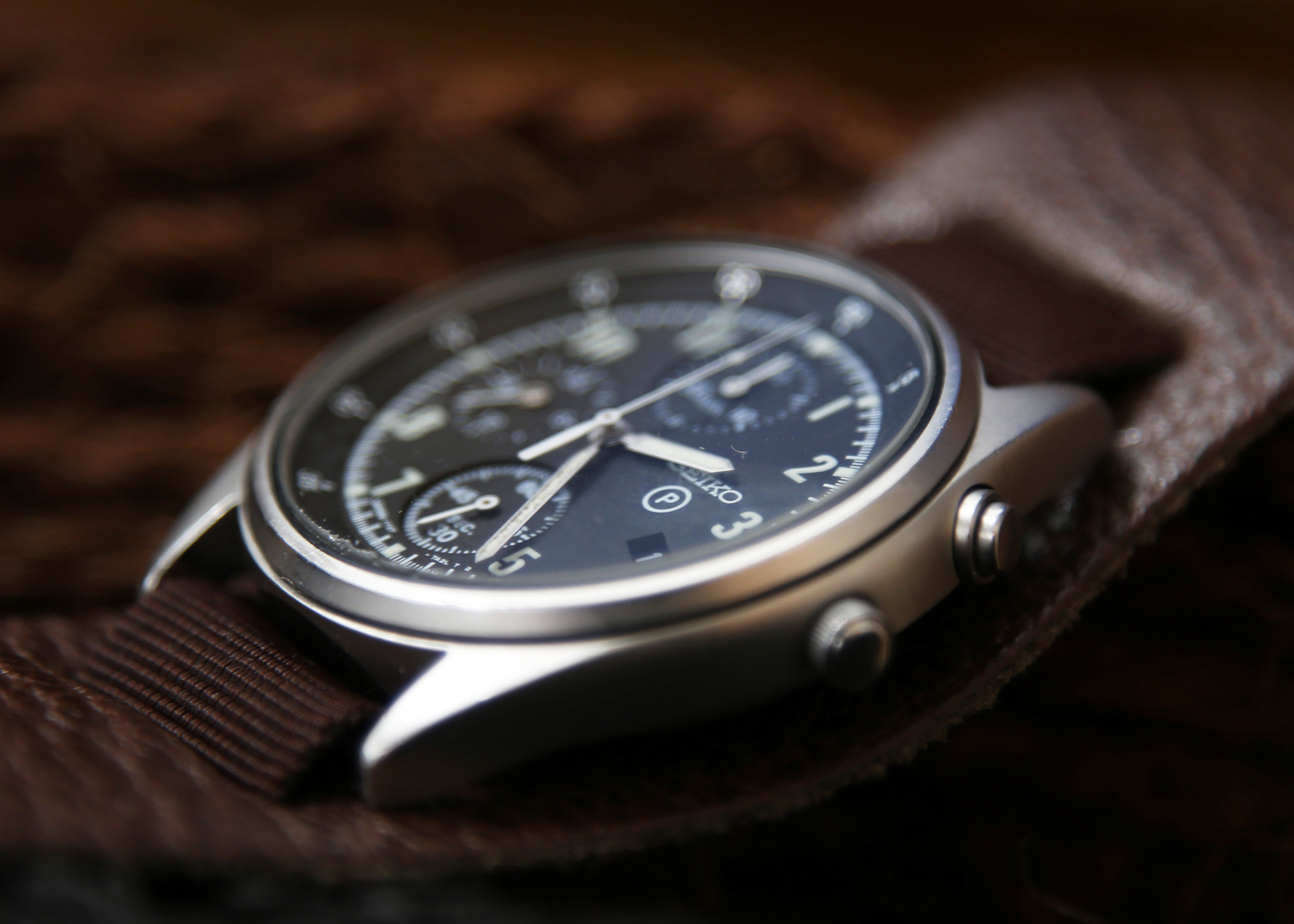 Seiko Gen 2 Pilots Chronograph Wristwatch #12