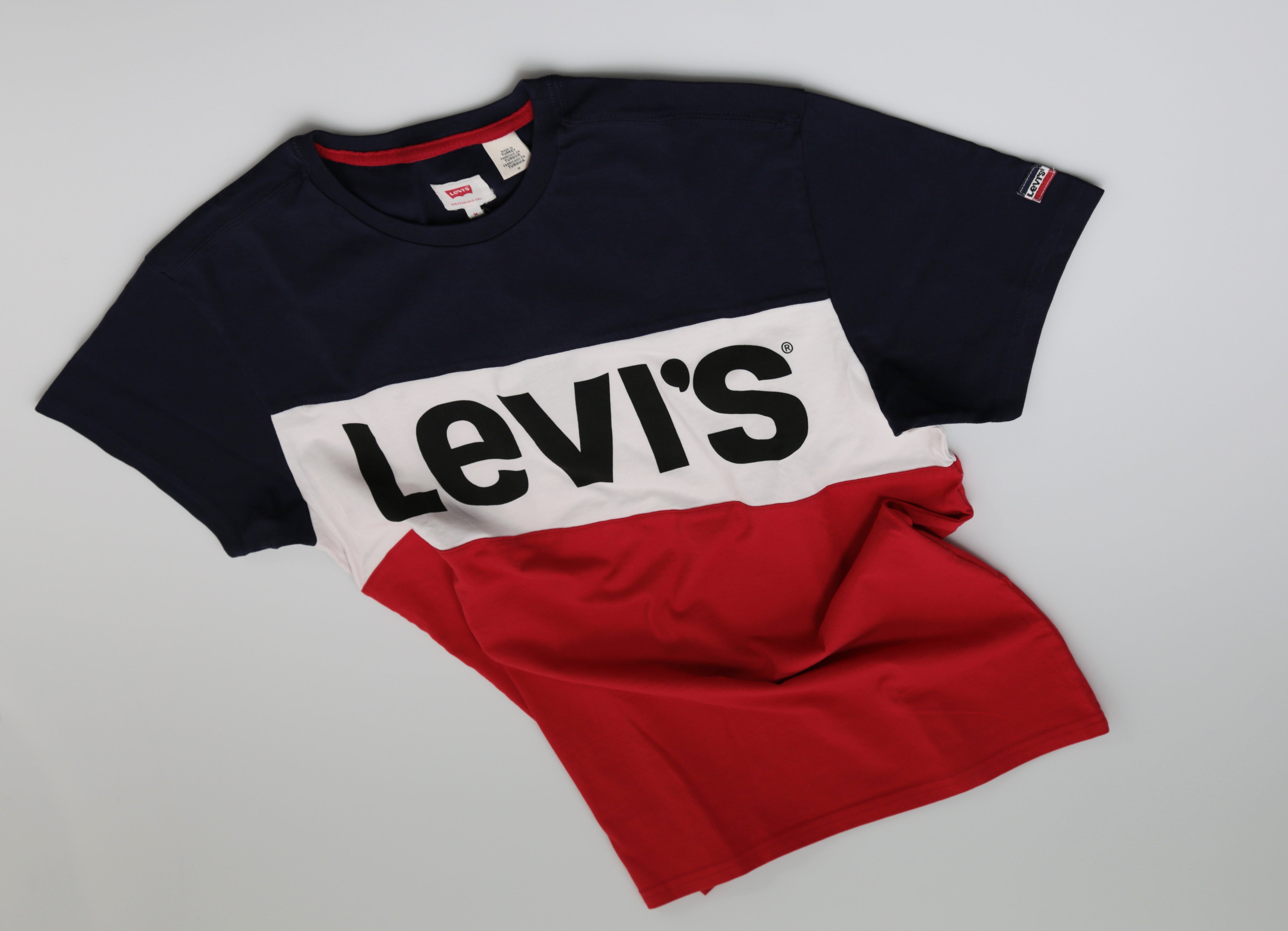 SHORT SLEEVE COLORBLOCK TEE SHIRT