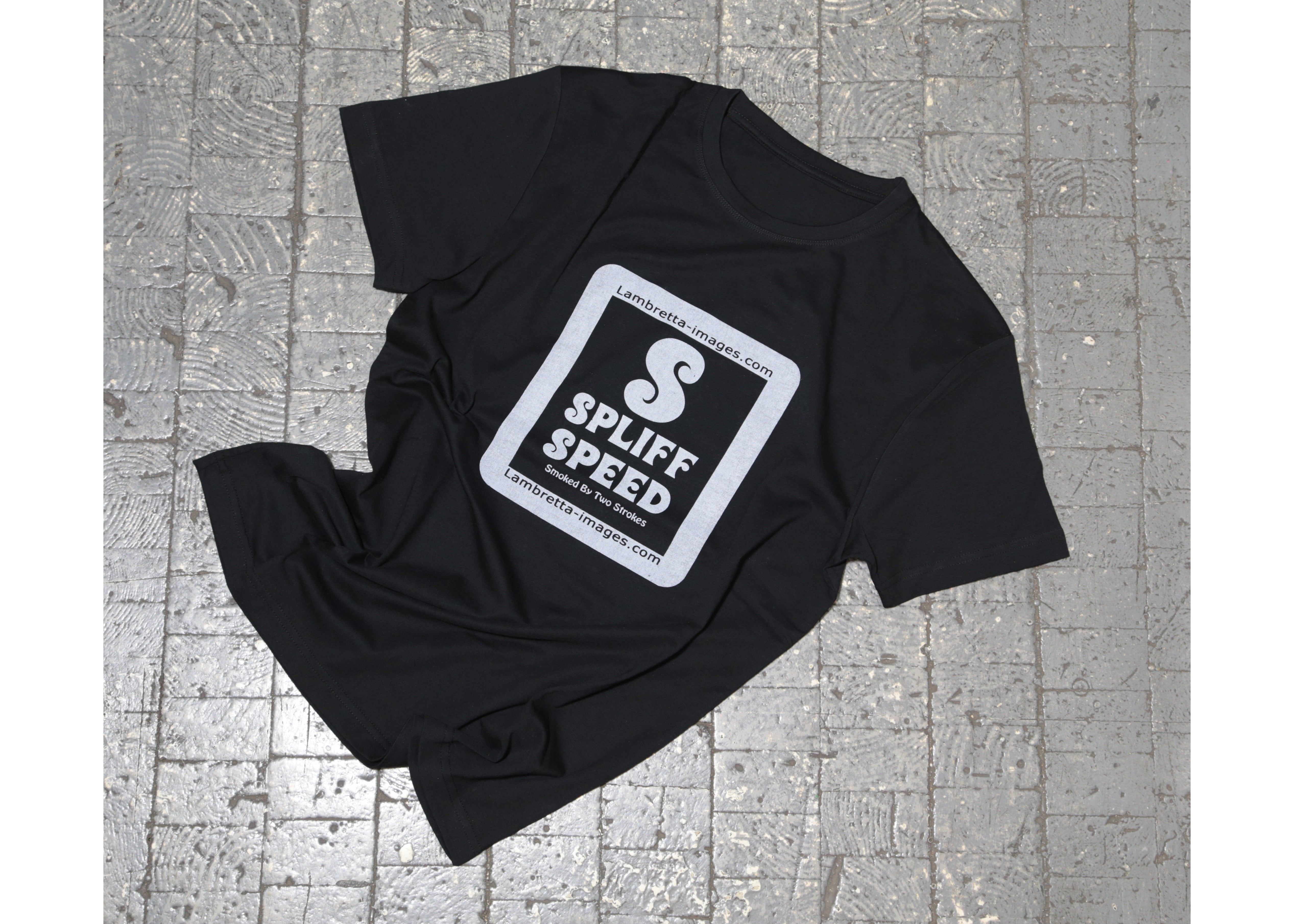 "SPLIFF SPEED" T-SHIRT BLACK