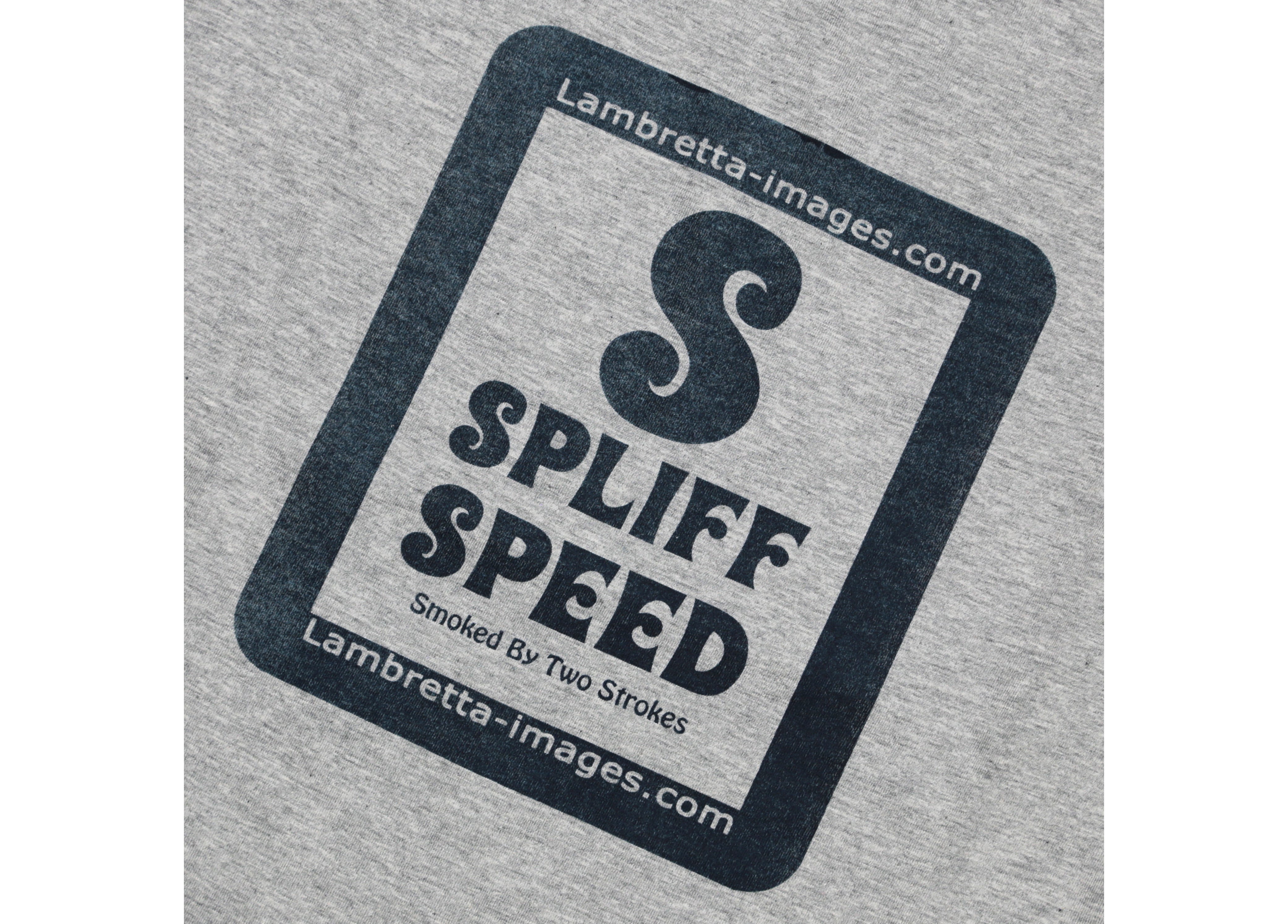 "SPLIFF SPEED" T-SHIRT GREY