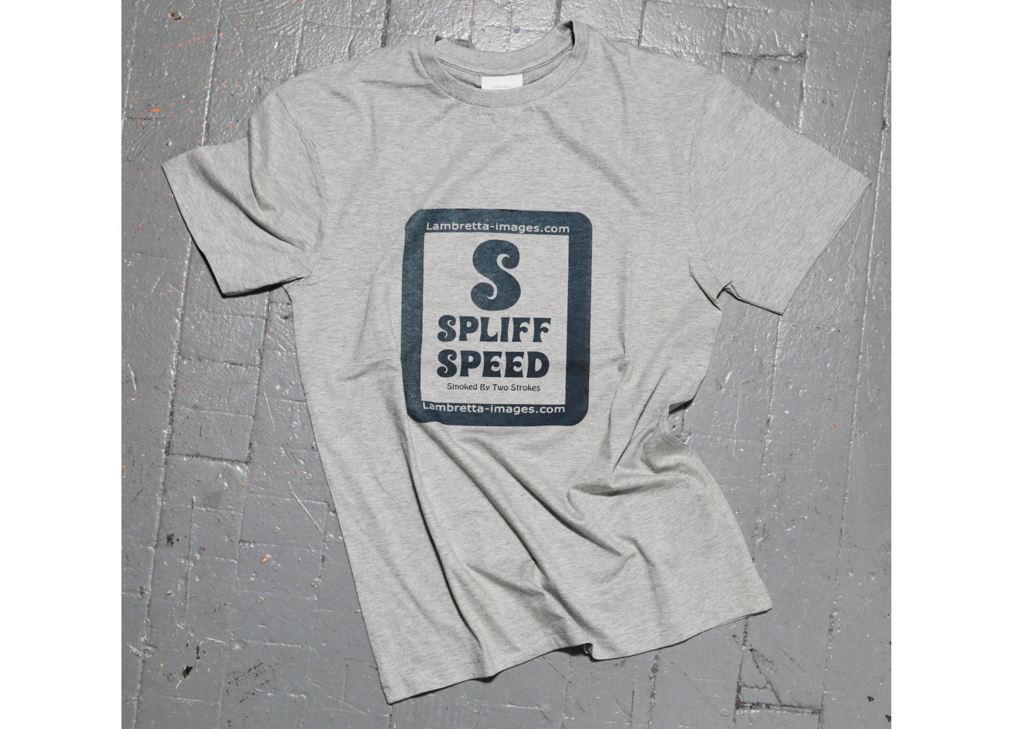 "SPLIFF SPEED" T-SHIRT GREY