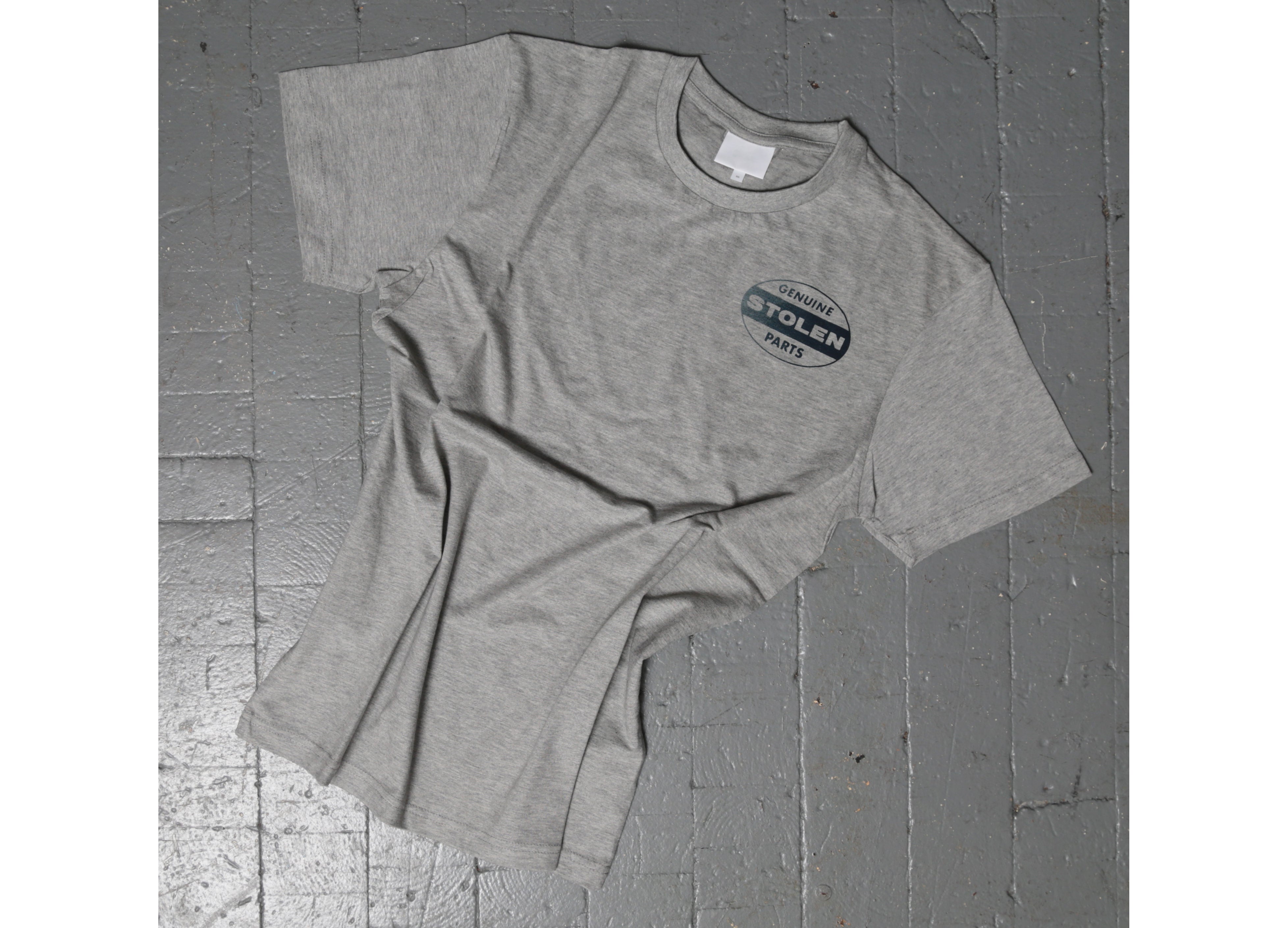 "STOLEN PARTS - POCKET SIZE" GREY