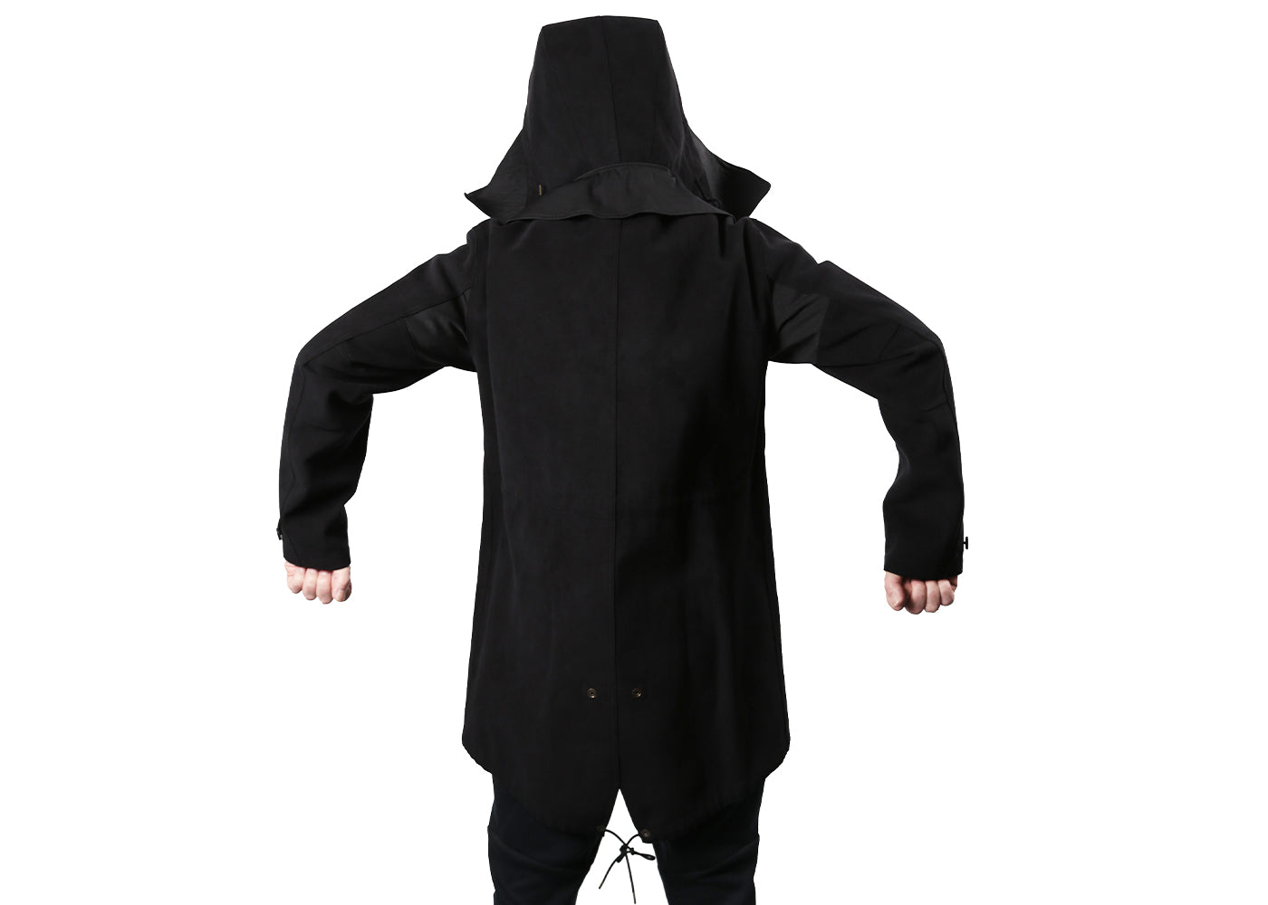 TEN C BLACK PARKA 4103
