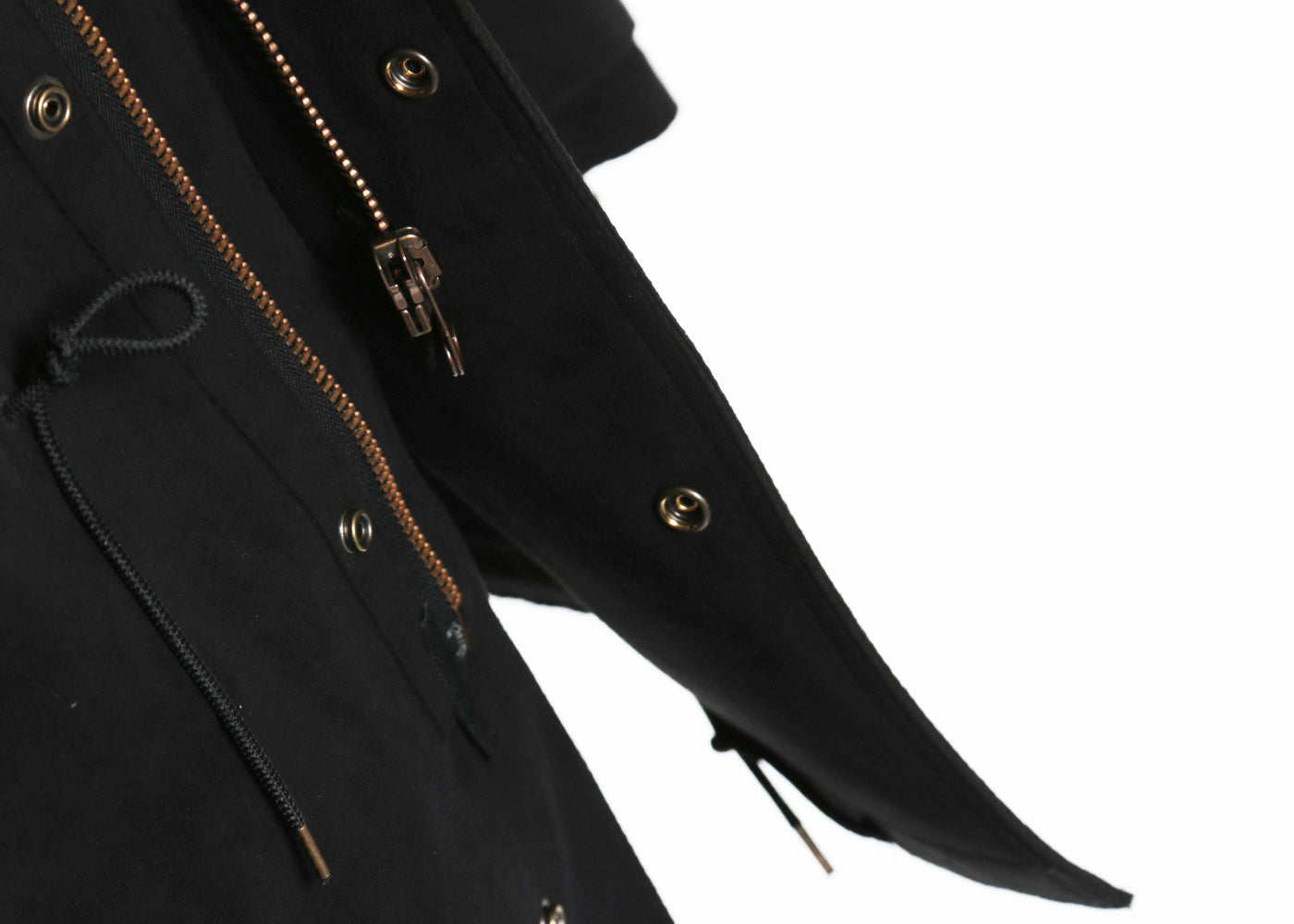 TEN C BLACK PARKA 4103