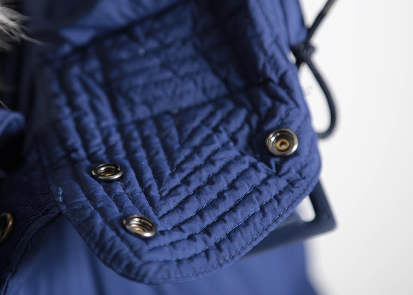 TEN C BLUE HEAVY DOWN PARKA 3049