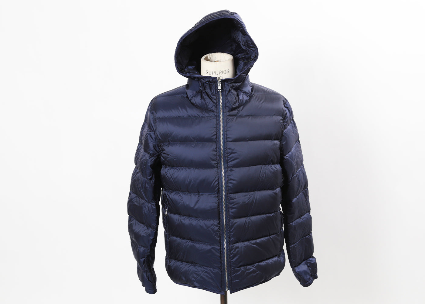 TEN C NAVY HOODED LINER W/ POCKET 3103