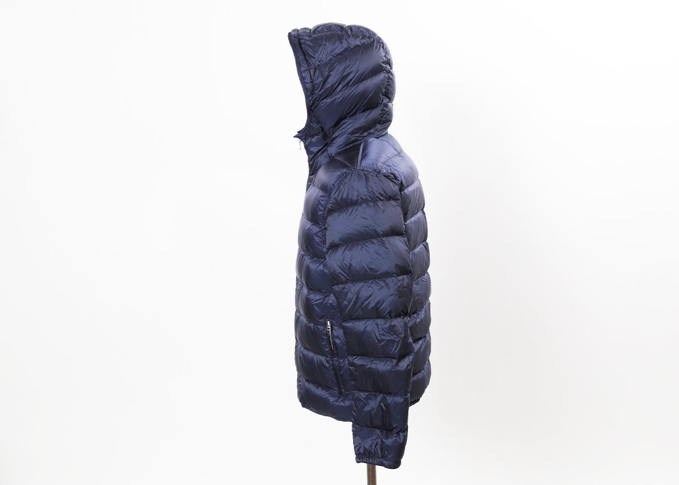 TEN C NAVY HOODED LINER W/ POCKET 3103